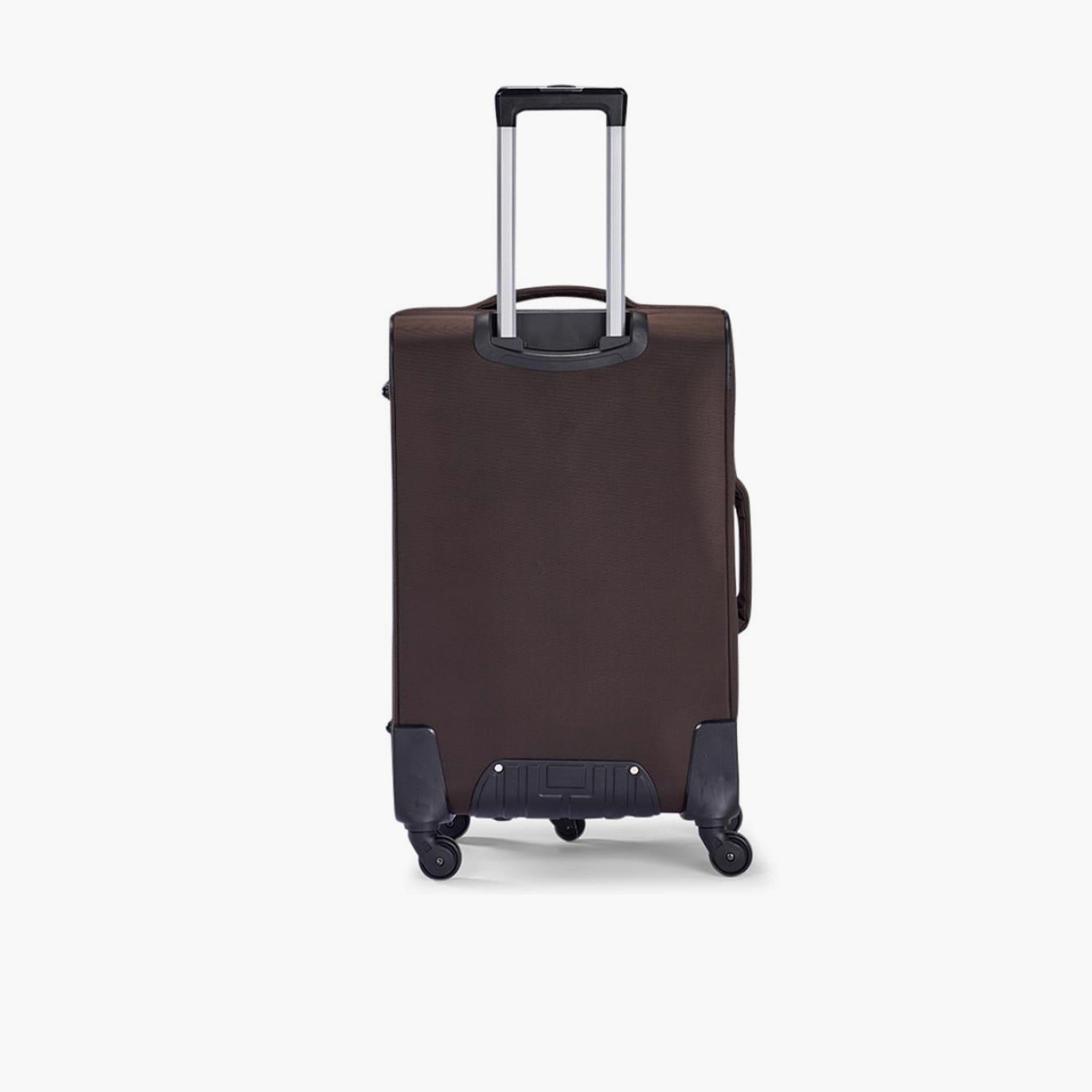Limra Premium Set of 3 Polyester Soft-Sided 5-Wheeler Spinner Trolley Bags with 3-Digit Number Lock-travel-luggagesandbags-luggage-image-5