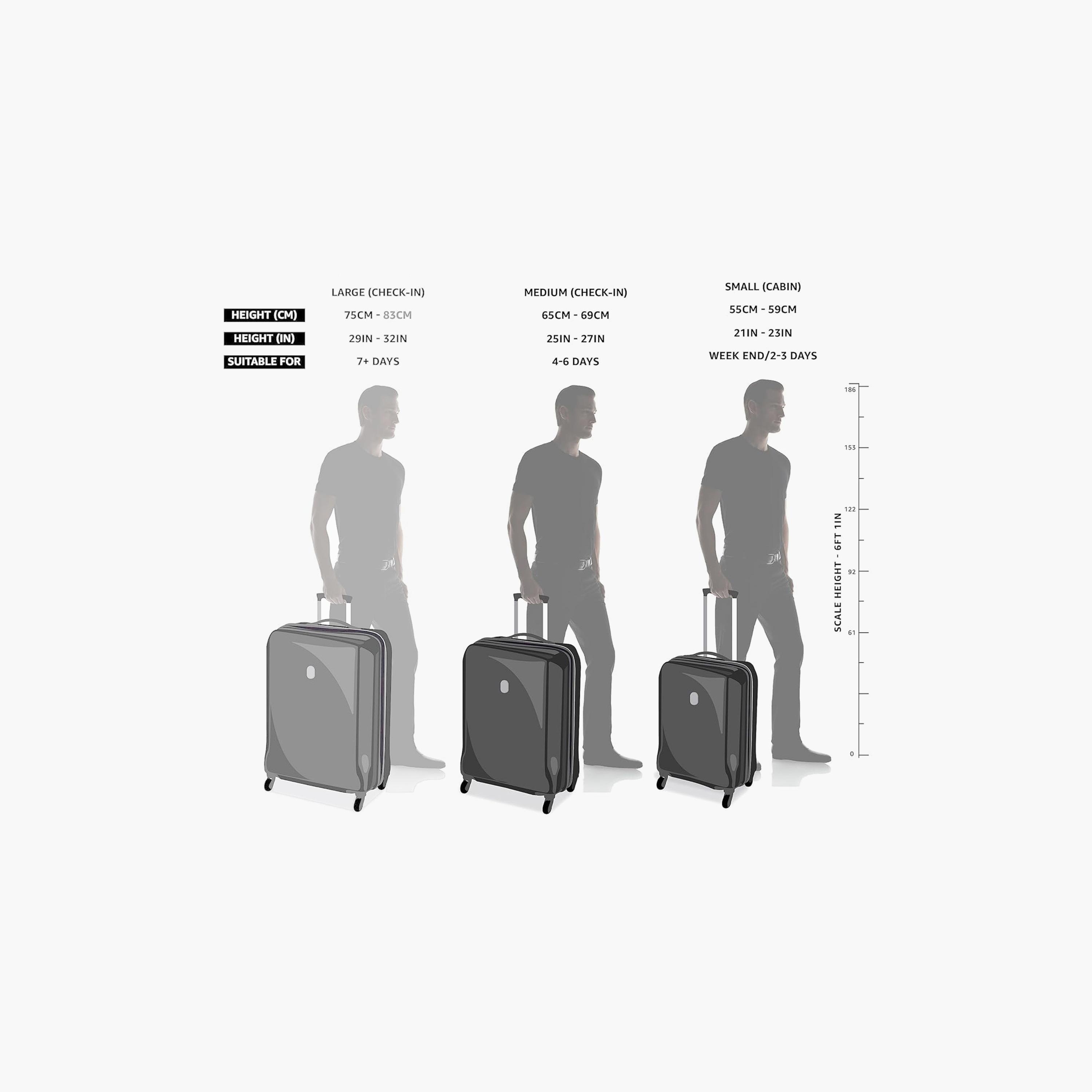 Limra Elegant Set of 2 Polycarbonate with ABS Hard-Sided 4-Wheeler Spinner Trolley Bags with 3-Digit Number Lock-travel-luggagesandbags-luggage-image-3
