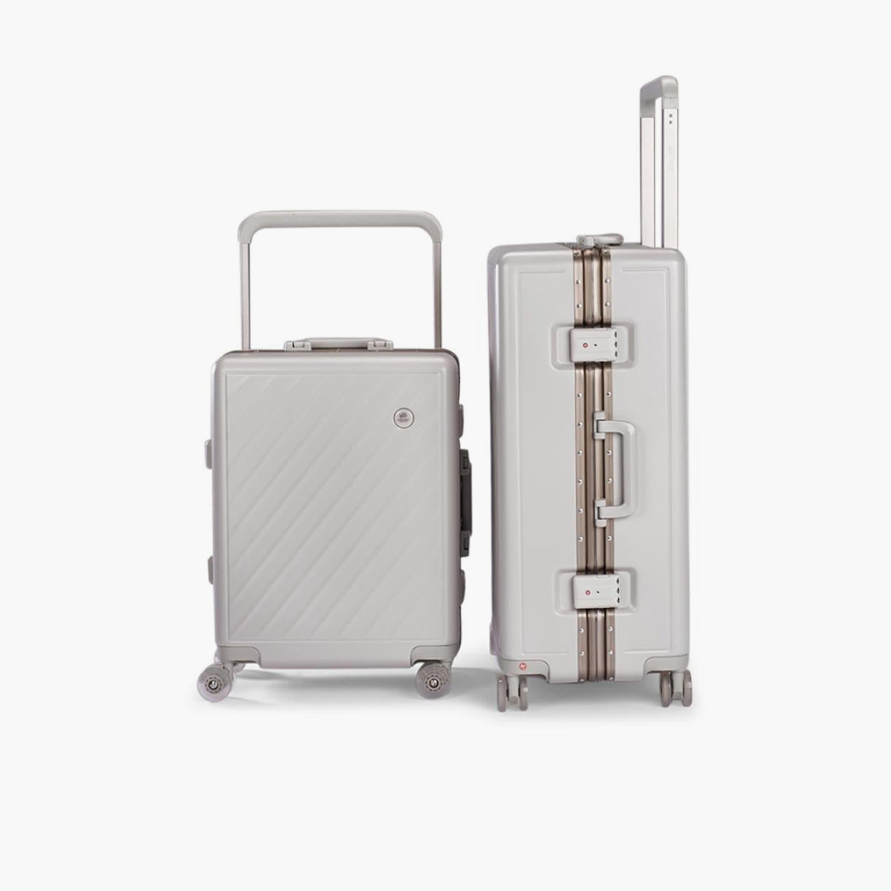 Limra Elegant Set of 2 Polycarbonate with ABS Hard-Sided 4-Wheeler Spinner Trolley Bags with 3-Digit Number Lock-travel-luggagesandbags-luggage-image-4