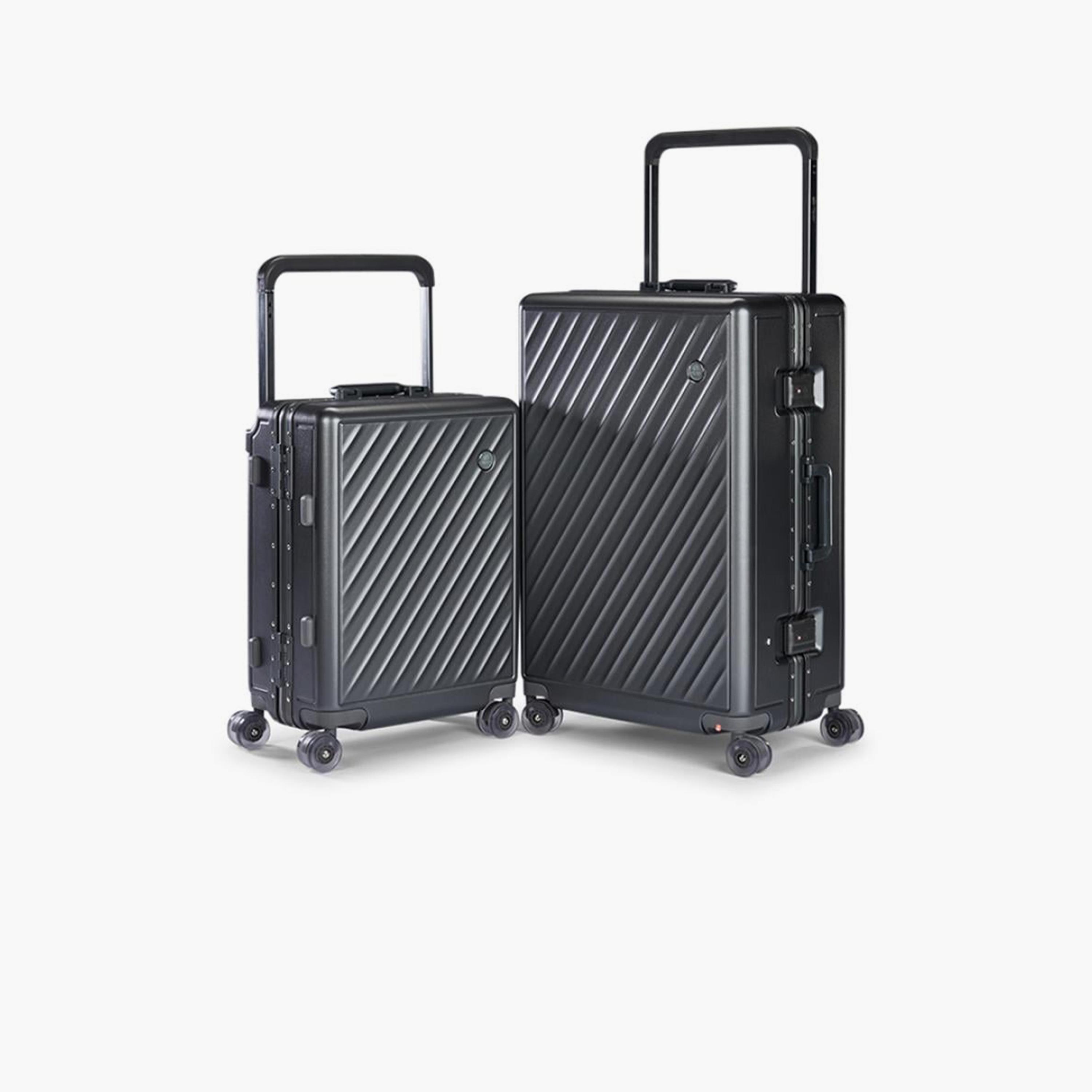 Limra Elegant Set of 2 Polycarbonate with ABS Hard-Sided 4-Wheeler Spinner Trolley Bags with 3-Digit Number Lock-travel-luggagesandbags-luggage-image-5