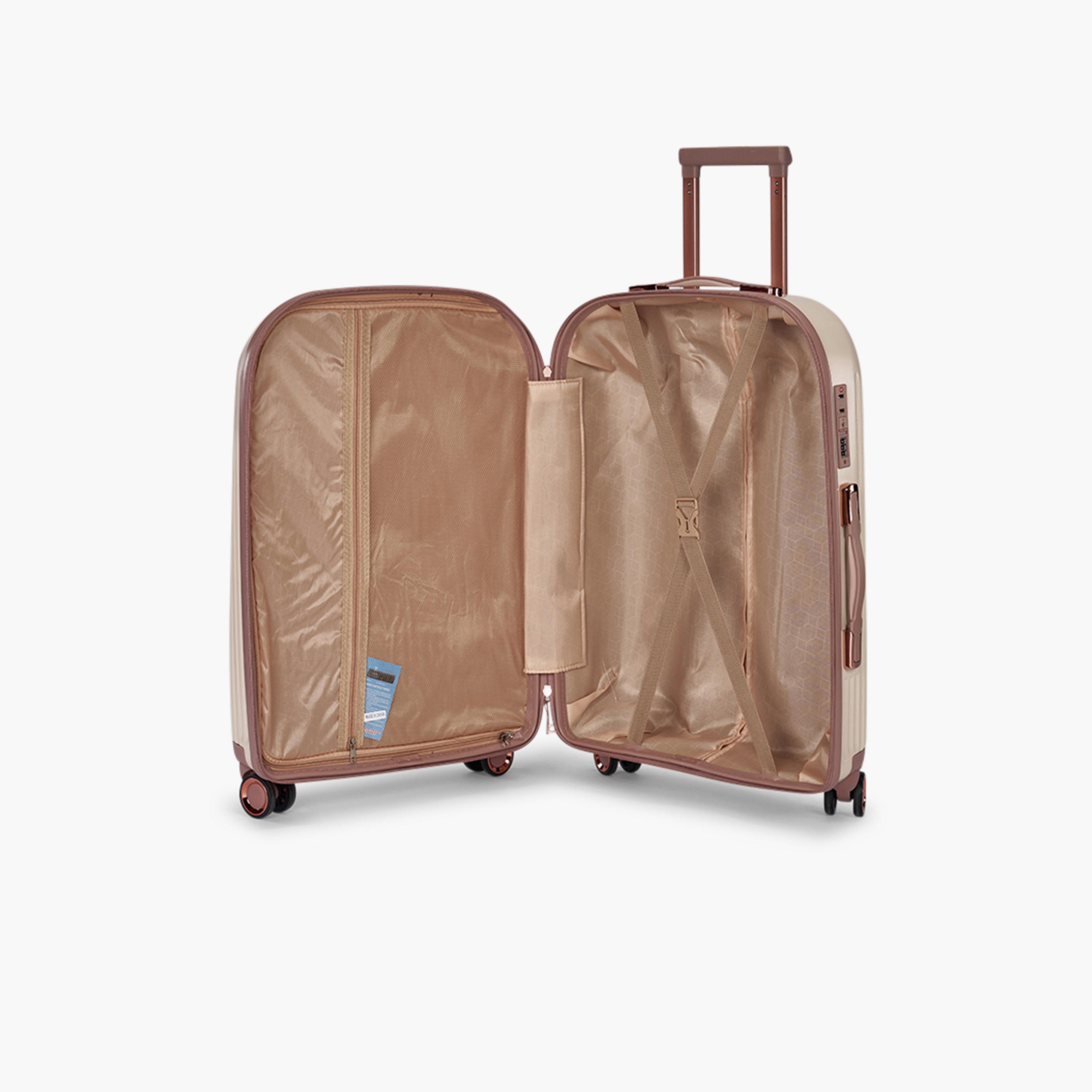 Limra Premium Set of 6 ABS Hard-Sided 4-Wheeler Spinner Trolley Bags with 3-Digit Number Lock-travel-luggagesandbags-luggage-image-8