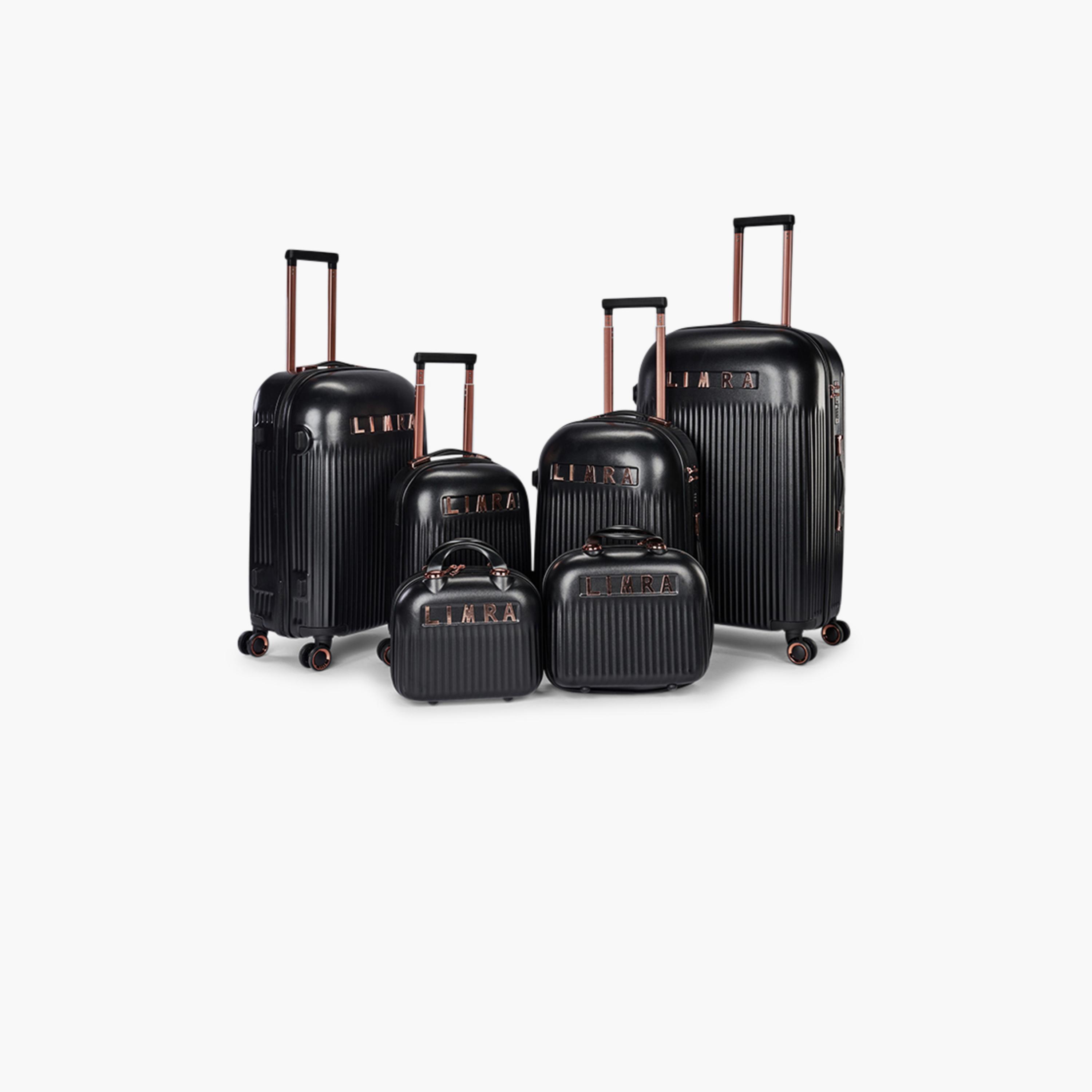 Limra Premium Set of 6 ABS Hard-Sided 4-Wheeler Spinner Trolley Bags with 3-Digit Number Lock-travel-luggagesandbags-luggage-image-1
