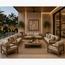طقم كنب قماش للجلسات الخارجية 3+3+3+1+1 مقاعد - مودرن-furniture-outdoor-sofasandchairs-image-1