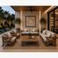 طقم كنب خارجي قماش 3+2+1+1 - مودرن من سولارا-furniture-outdoor-sofasandchairs-image-2