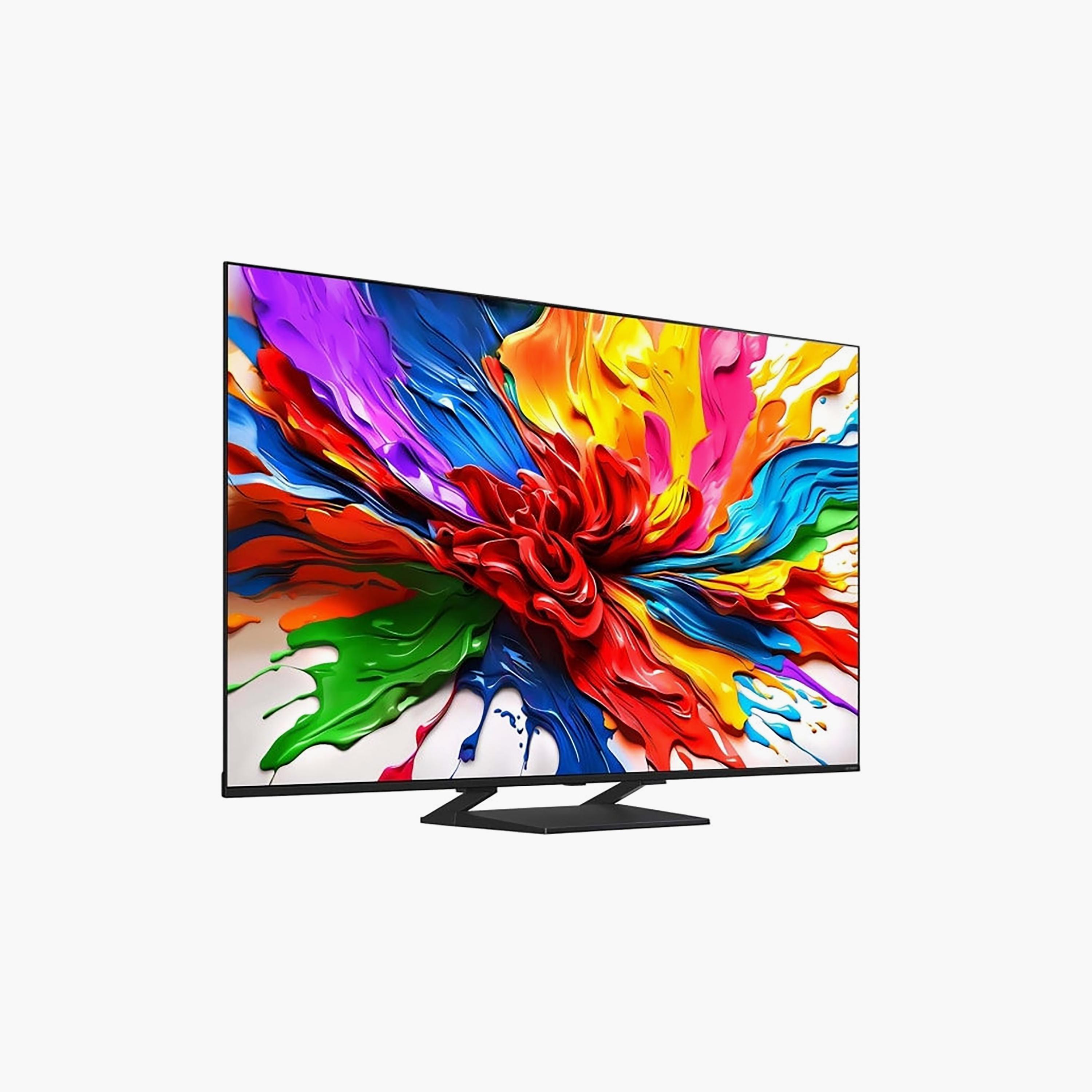 LG 65 Inch QNED evo AI QNED Mini LED 4K α8 AI Processor Gen2 120Hz Native VRR 144Hz Dynamic QNED Color Pro Smart TV (2025 - International) 65QNED93A6A Black-electronics-televisionandvideo-image-2