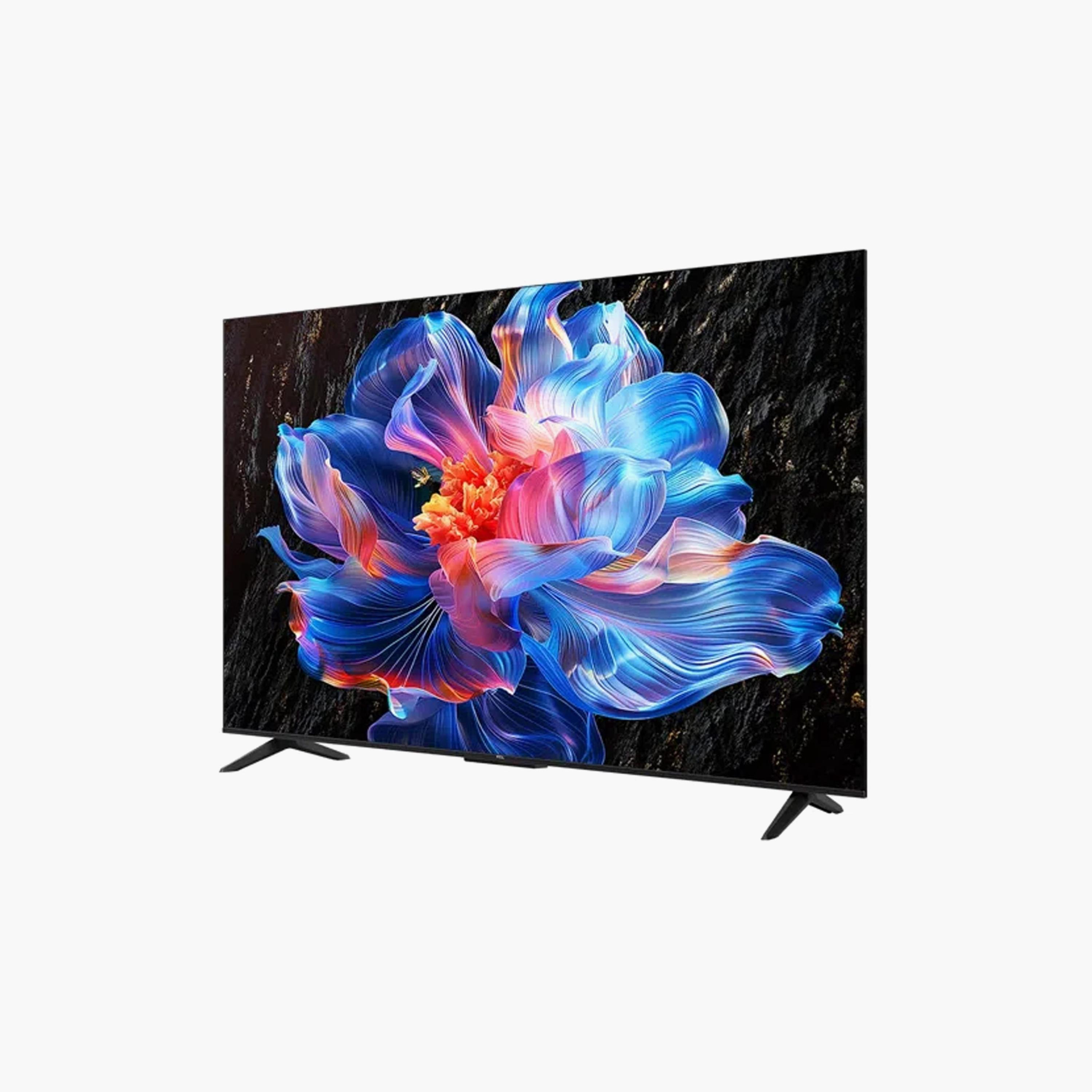 تي سي إل 55" ذكي LED 4K ميزة الالعاب (جيم ماستر) تحكم صوتي كروم كاست مدمج 2025 عالمي 55P6K أسود-electronics-televisionandvideo-image-3