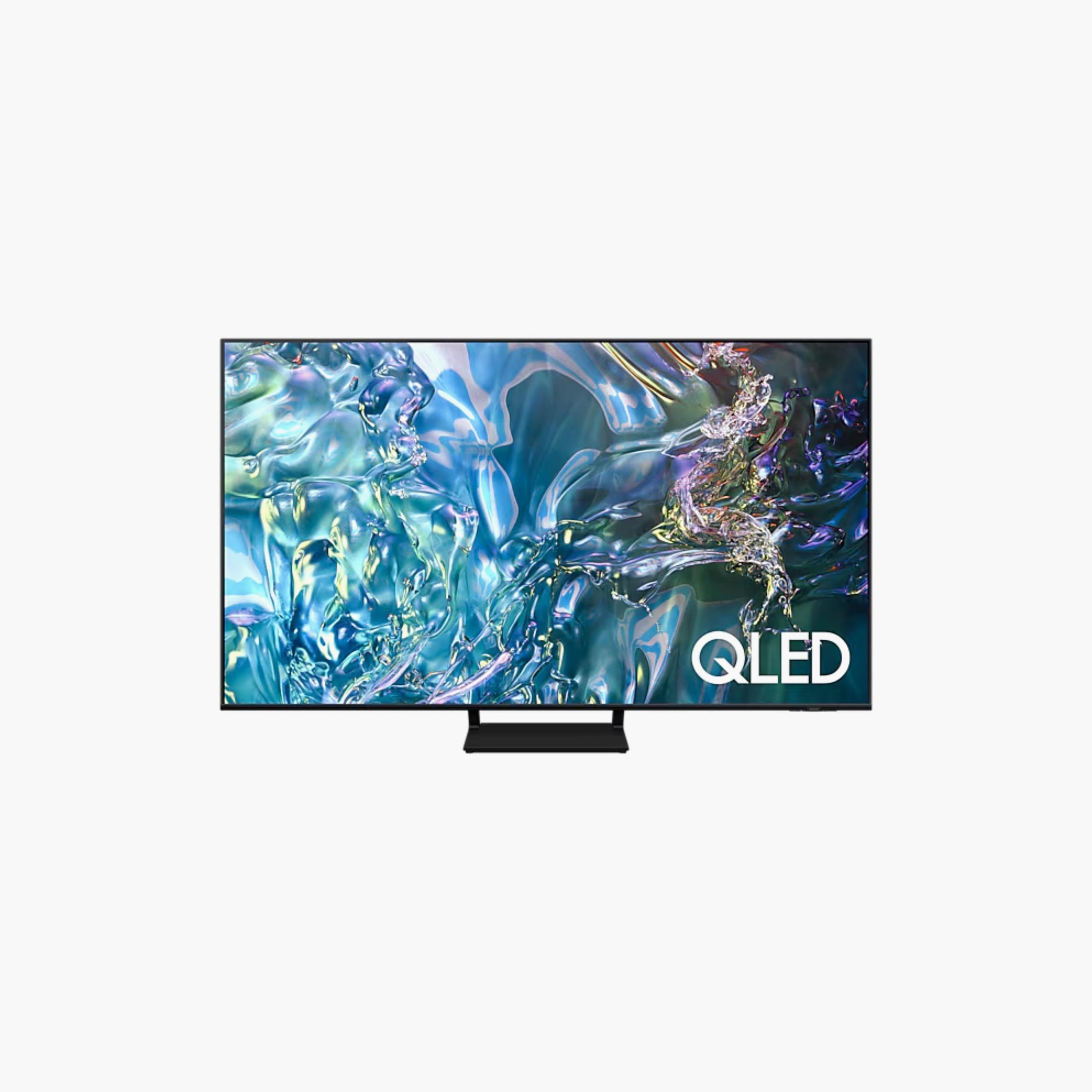سامسونج 55" ذكي Q60D QLED 4K تحكم صوتي أليكسا أبل إير بلاي 2024 الإمارات QA55Q60DAUXZN أسود-electronics-televisionandvideo-image-1