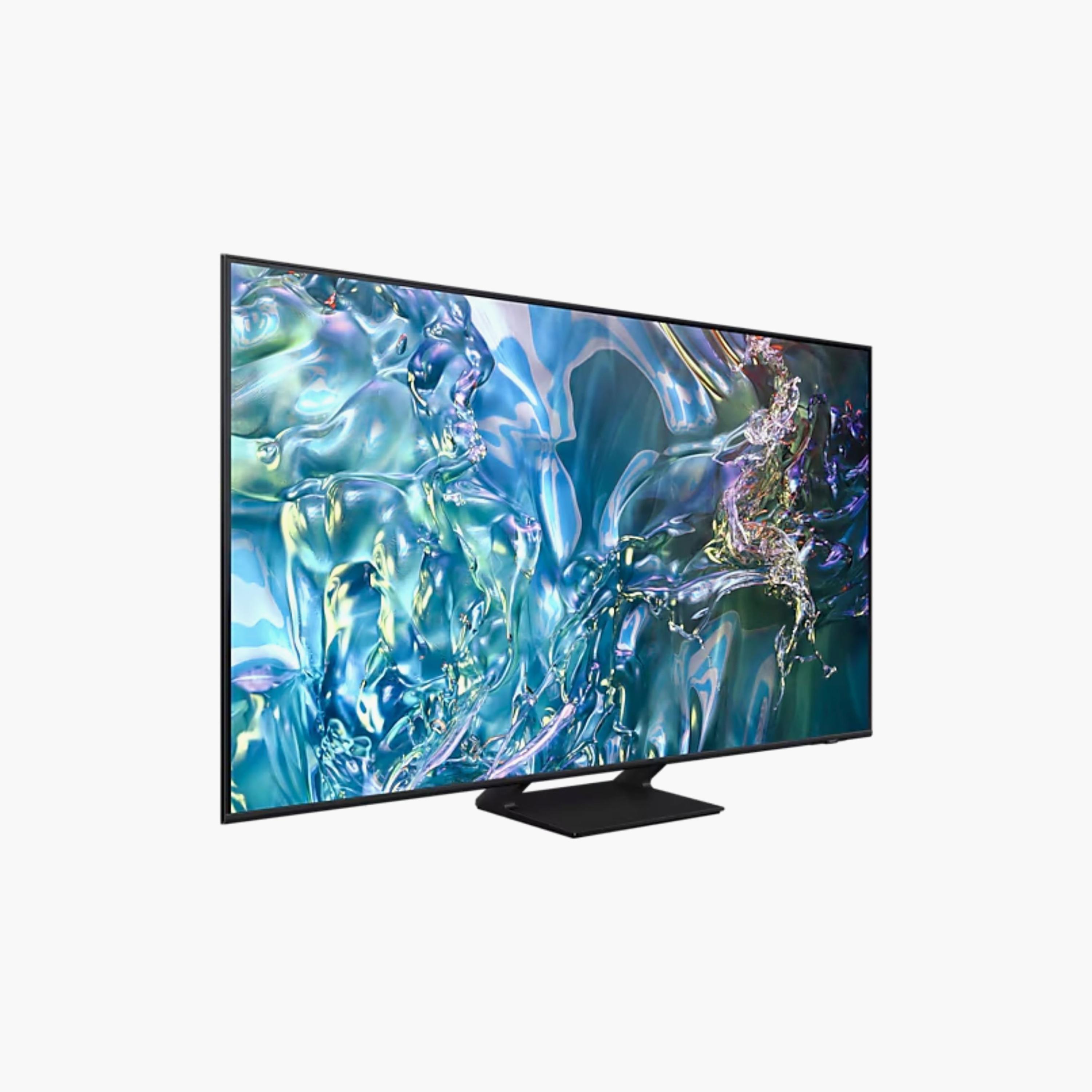 سامسونج 55" ذكي Q60D QLED 4K تحكم صوتي أليكسا أبل إير بلاي 2024 الإمارات QA55Q60DAUXZN أسود-electronics-televisionandvideo-image-3