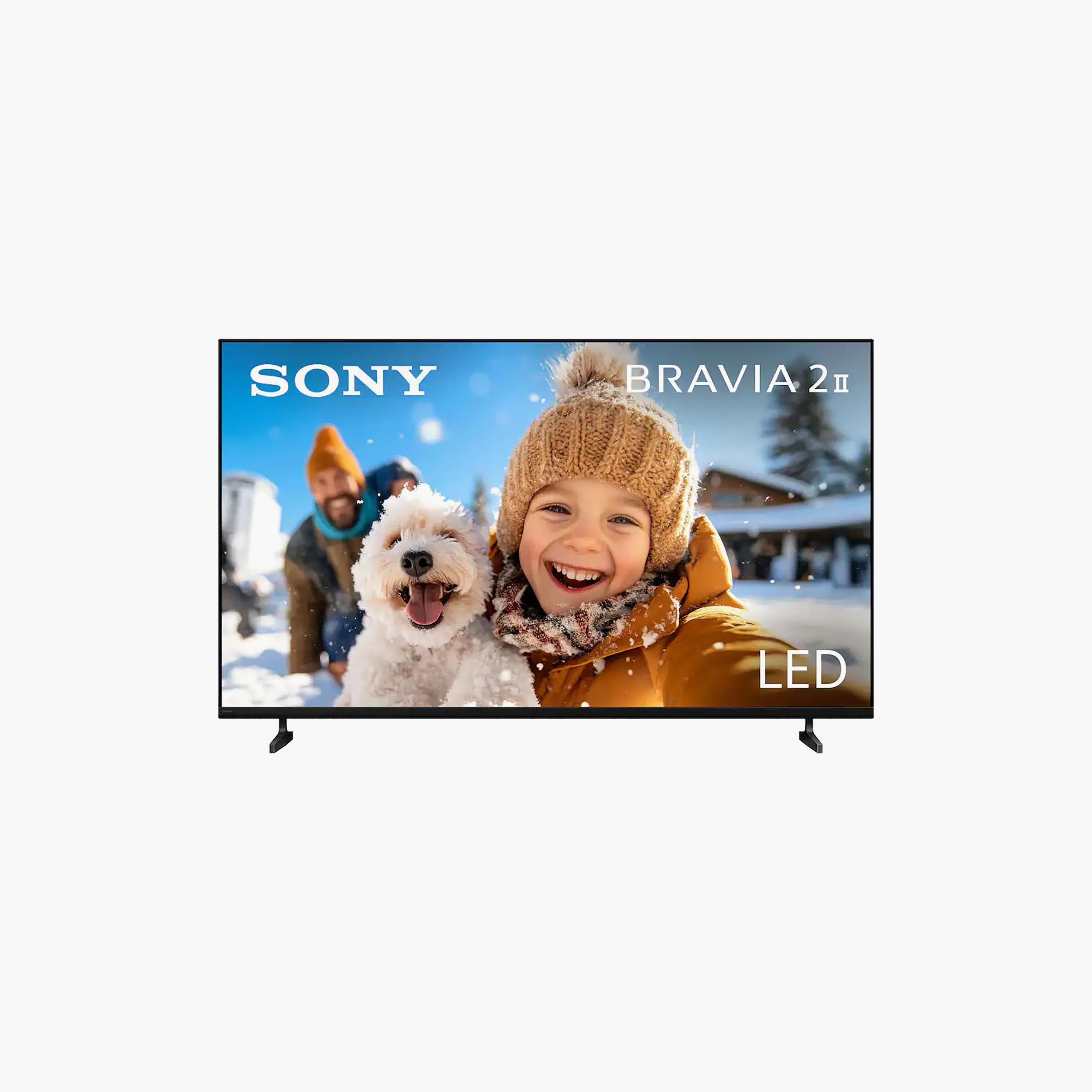 سوني 65" ذكي الفئة 2 (برافيا 2 II) LED 4K 4K X1 HDR10 جوجل وإير بلاي 2 2025 عالمي K65S20M2 أسود-electronics-televisionandvideo-image-3