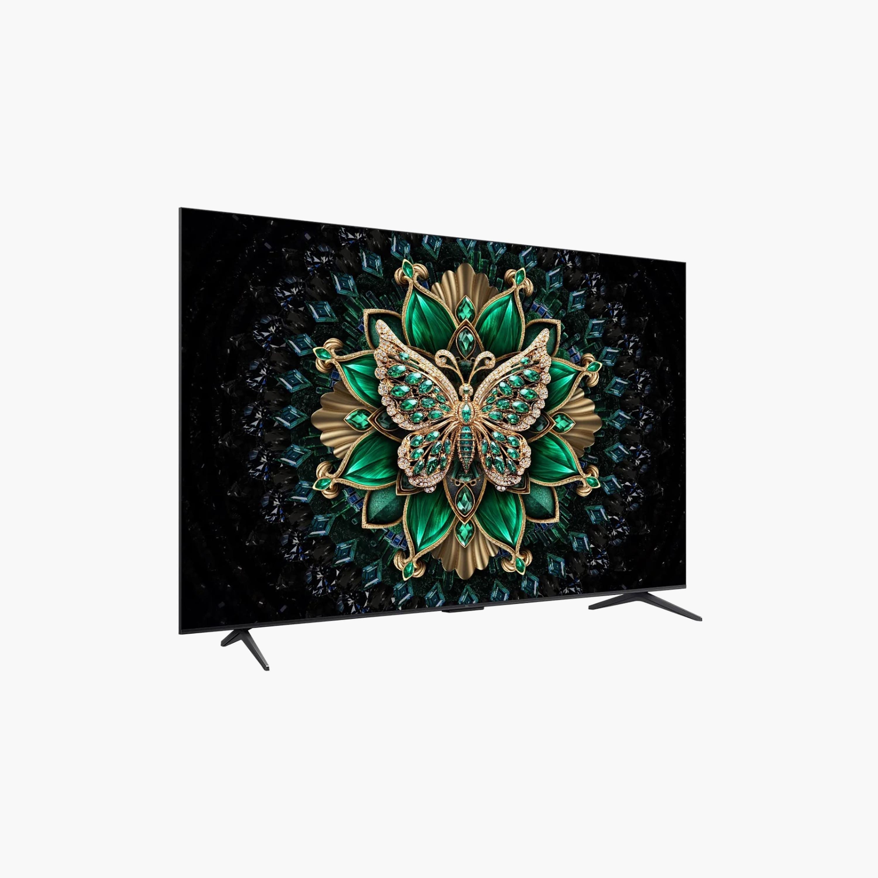 TCL 55 Inch C6K Mini LED 4K Smart TV Hands-free Voice Control HDR 10+ Dolby Vision IQ (2025 - International) 55C6K Black-electronics-televisionandvideo-image-2