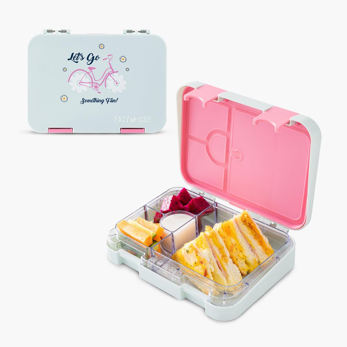 Eazy Kids Bicycle 4-Compartment Bento Lunch Box
