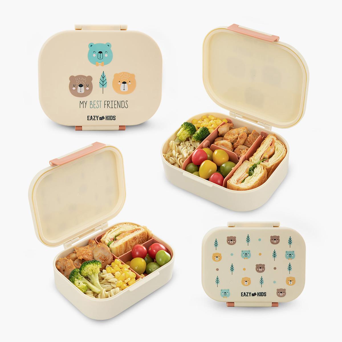 Eazy Kids Friend 2-Piece Bento Lunch Box Set