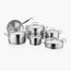 طقم قدور ستانلس ستيل 11 قطعة - برولين من كوركماز-household-kitchen-cookware-cookwareandsets-image-4