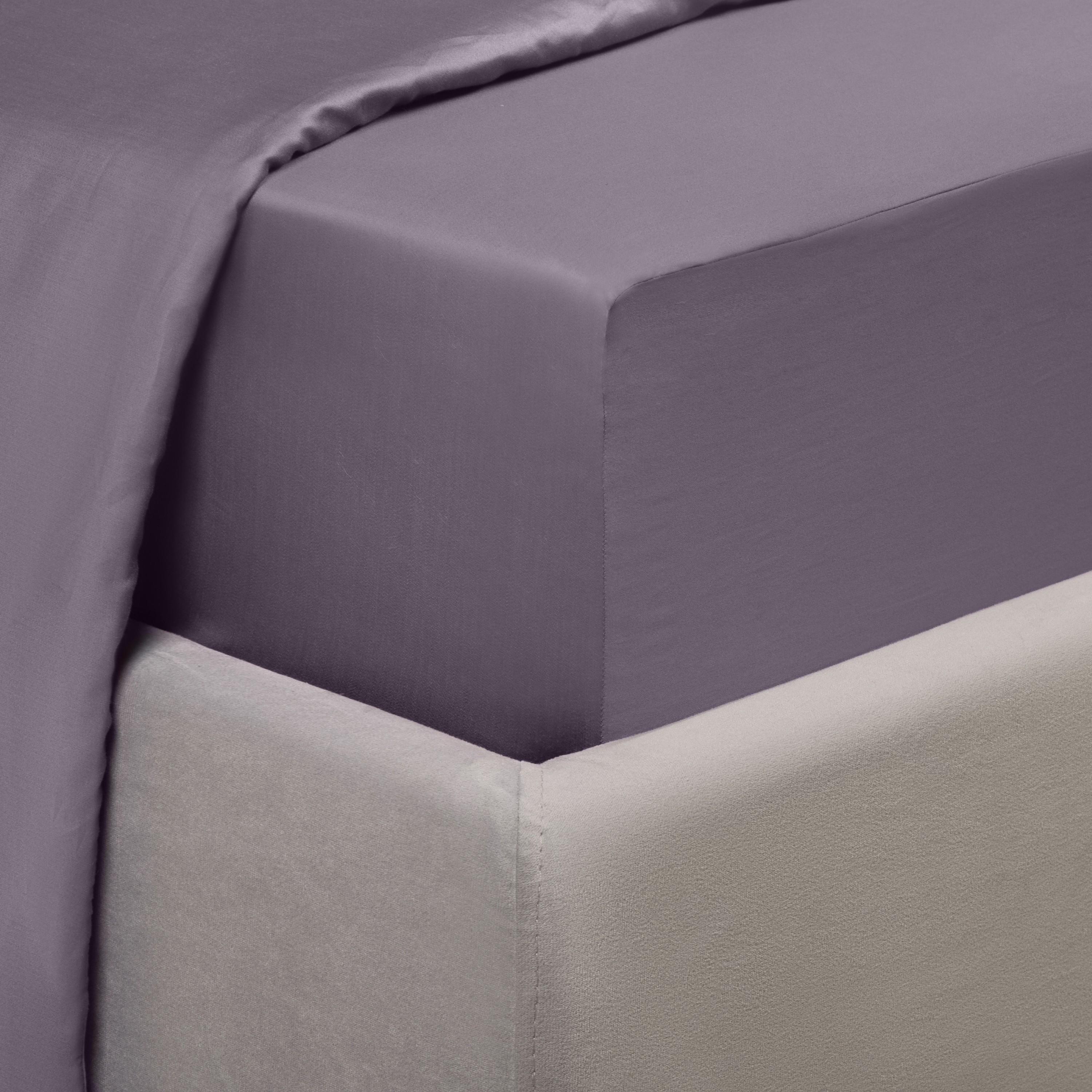 Askona Comfort Maco Cotton Percale 300 Thread Count Queen Fitted Sheet - 160x200 cm