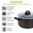 Tower Cerasure Ceramic Non-Stick Casserole Dish with Glass Lid - 5.8 L-household-kitchen-cookware-potsandpans-image-2