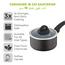قدر طهي ألومنيوم غير لاصق مع غطاء زجاجي مقوى سيريشر - تاور - 18 سم-household-kitchen-cookware-potsandpans-image-7