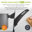 قدر طهي ألومنيوم غير لاصق مع غطاء زجاجي مقوى سيريشر - تاور - 18 سم-household-kitchen-cookware-potsandpans-image-2