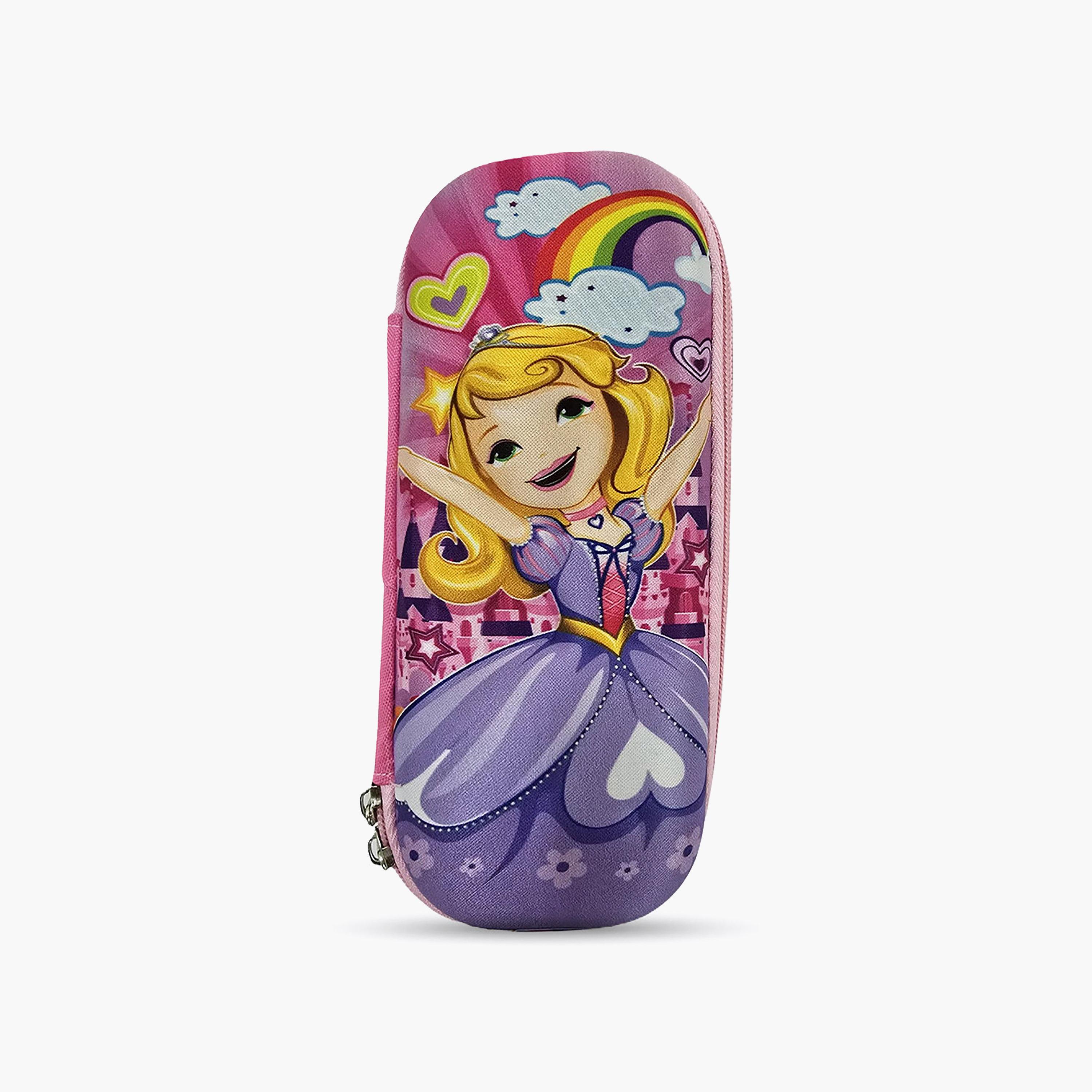 Cocobee Princess Pencil Case with Zip Closure - EVC-school-stationery-pencilcases-image-1