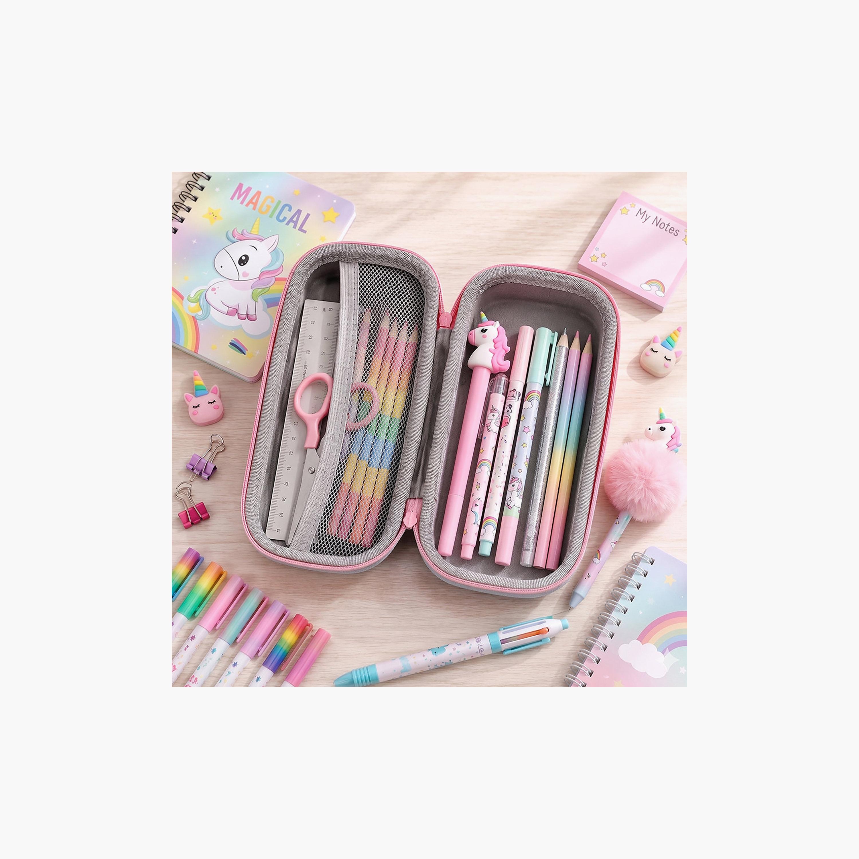 Cocobee Unicorn Star Pencil Case with Zip Closure - EVC-school-stationery-pencilcases-image-4