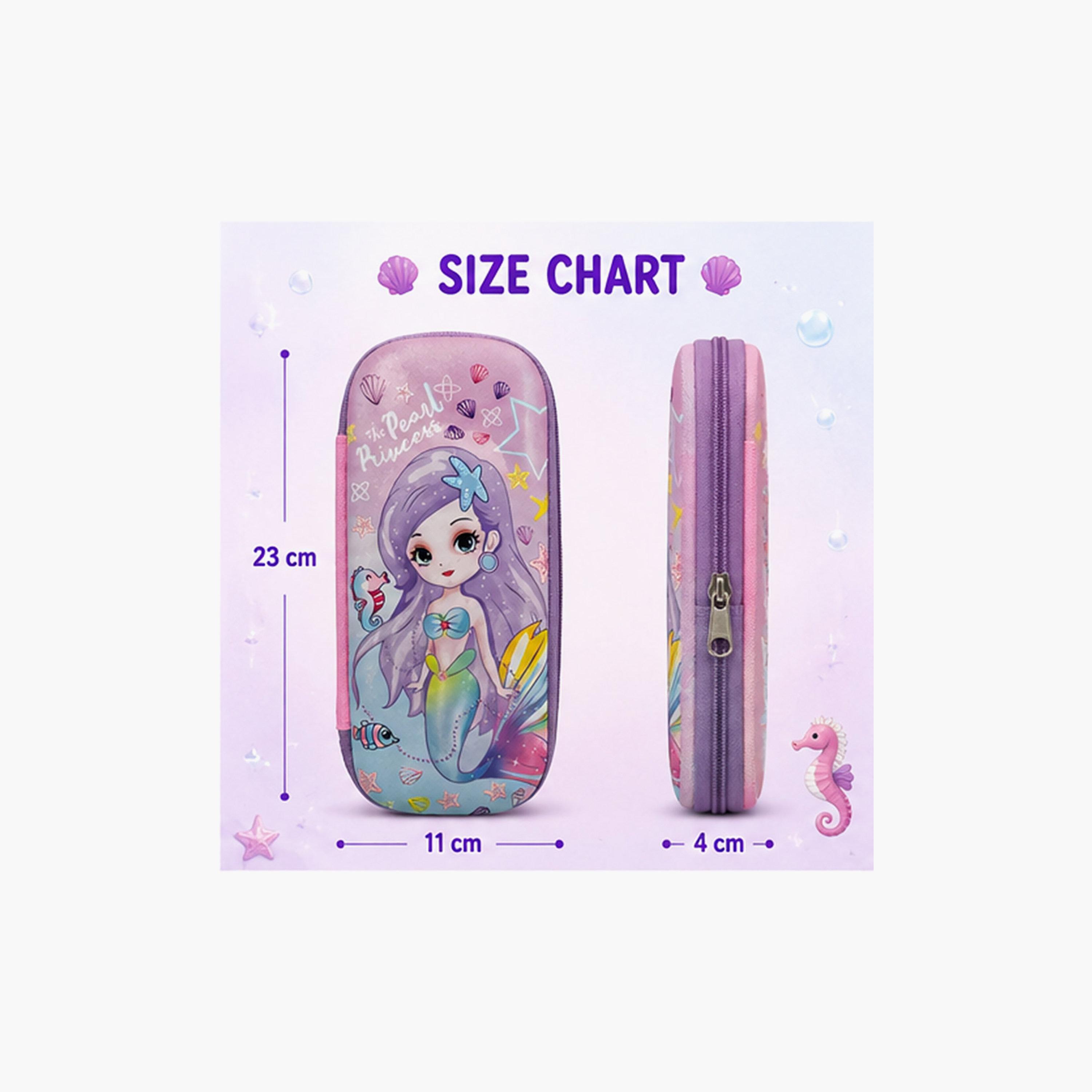 مقلمة بسحاب برسمة الأميرة اللؤلؤية من كوكوبي - EVC-school-stationery-pencilcases-image-6