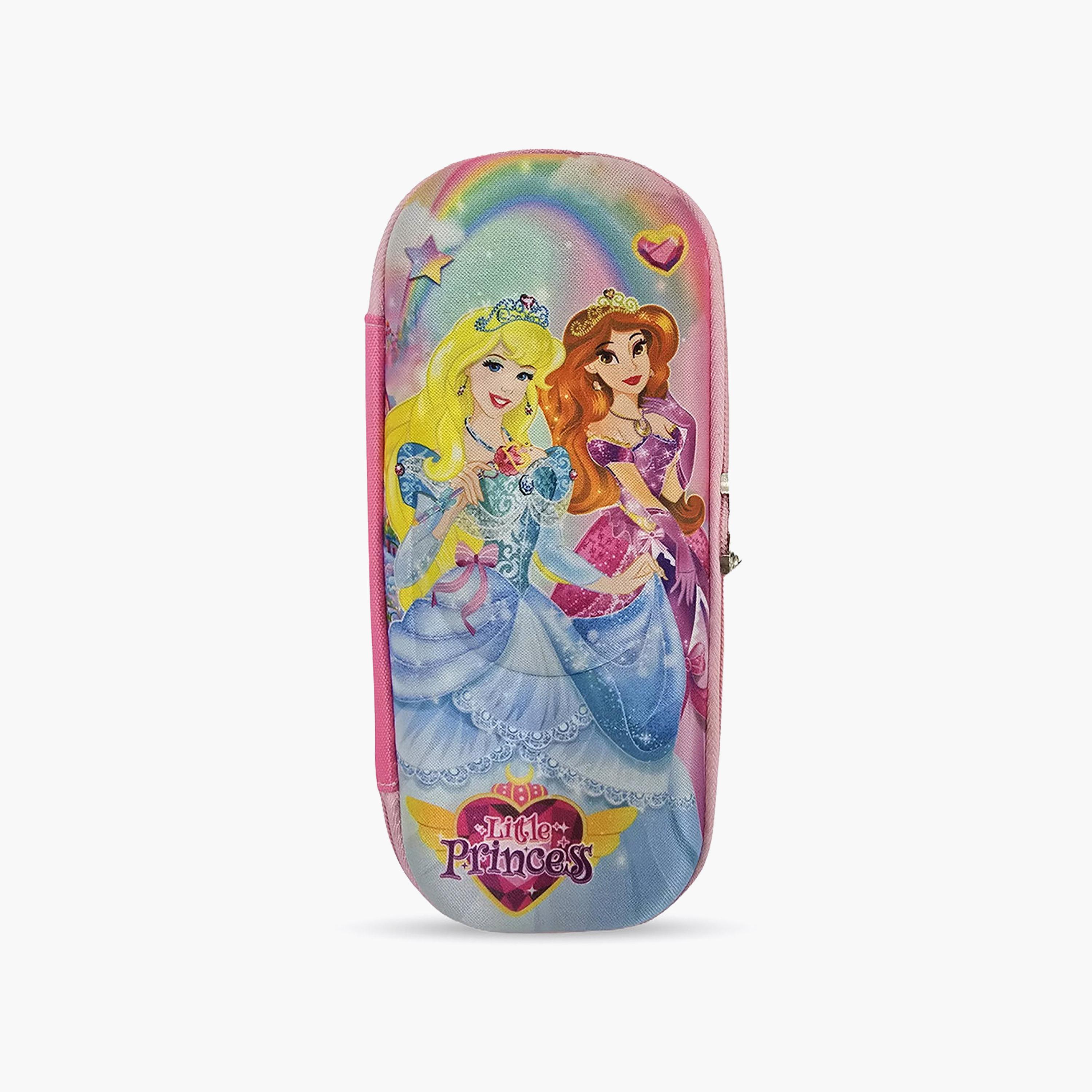 مقلمة بسحاب برسمة الأميرة الصغيرة من كوكوبي - EVC-school-stationery-pencilcases-image-1