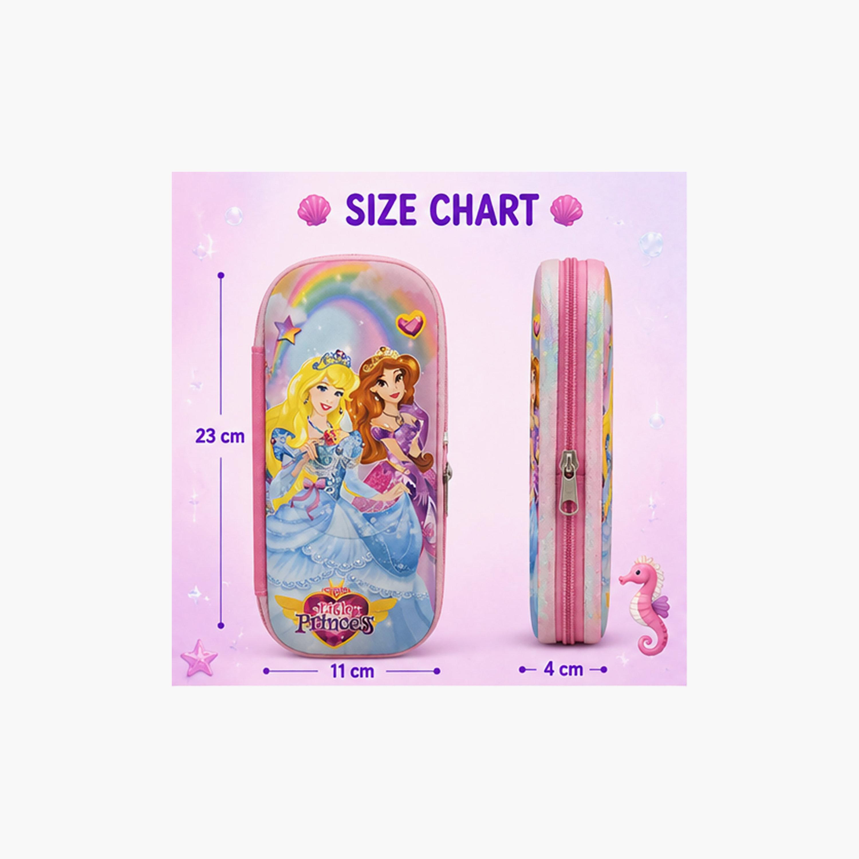 مقلمة بسحاب برسمة الأميرة الصغيرة من كوكوبي - EVC-school-stationery-pencilcases-image-6