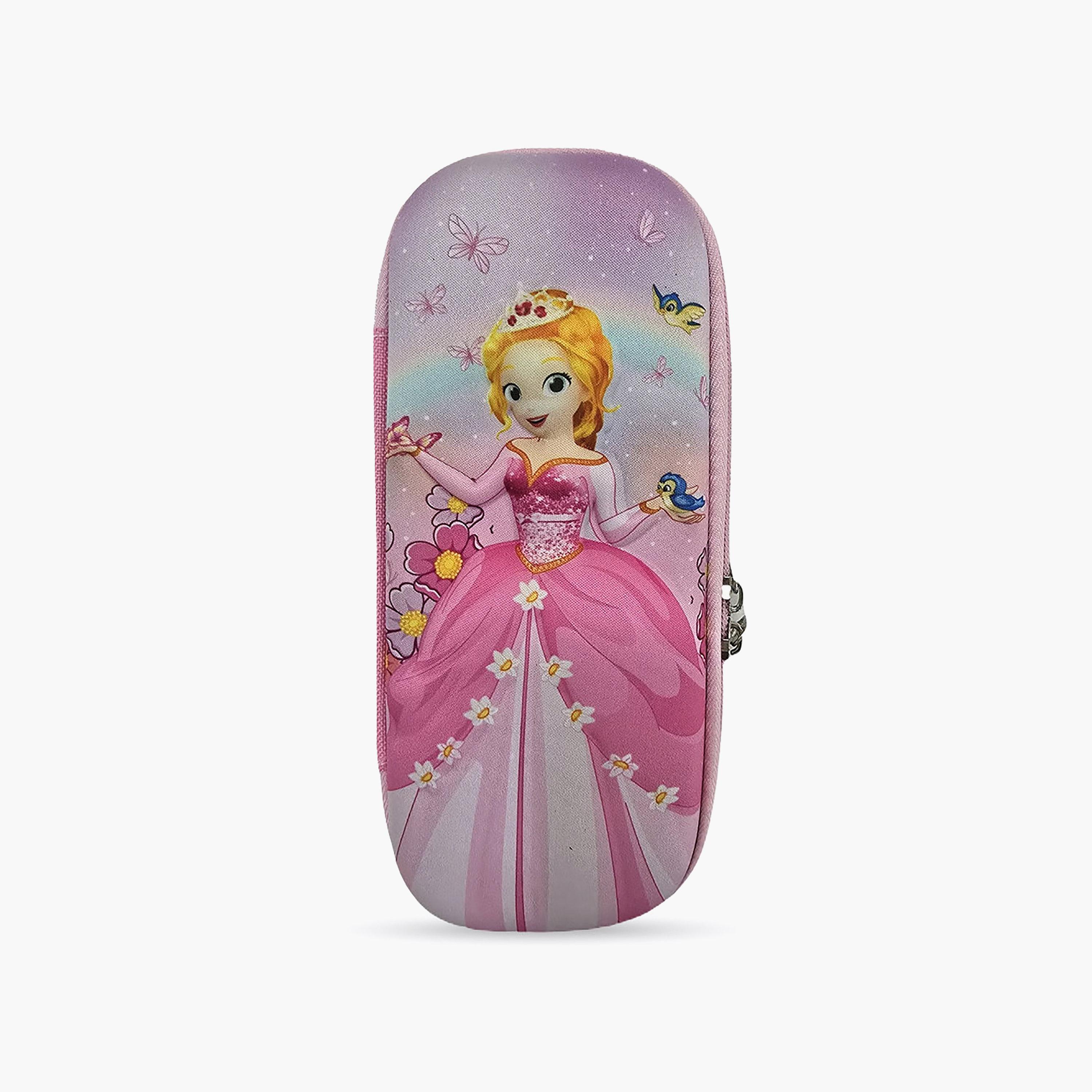 مقلمة بسحاب برسمة الأميرة من كوكوبي - EVC-school-stationery-pencilcases-image-1
