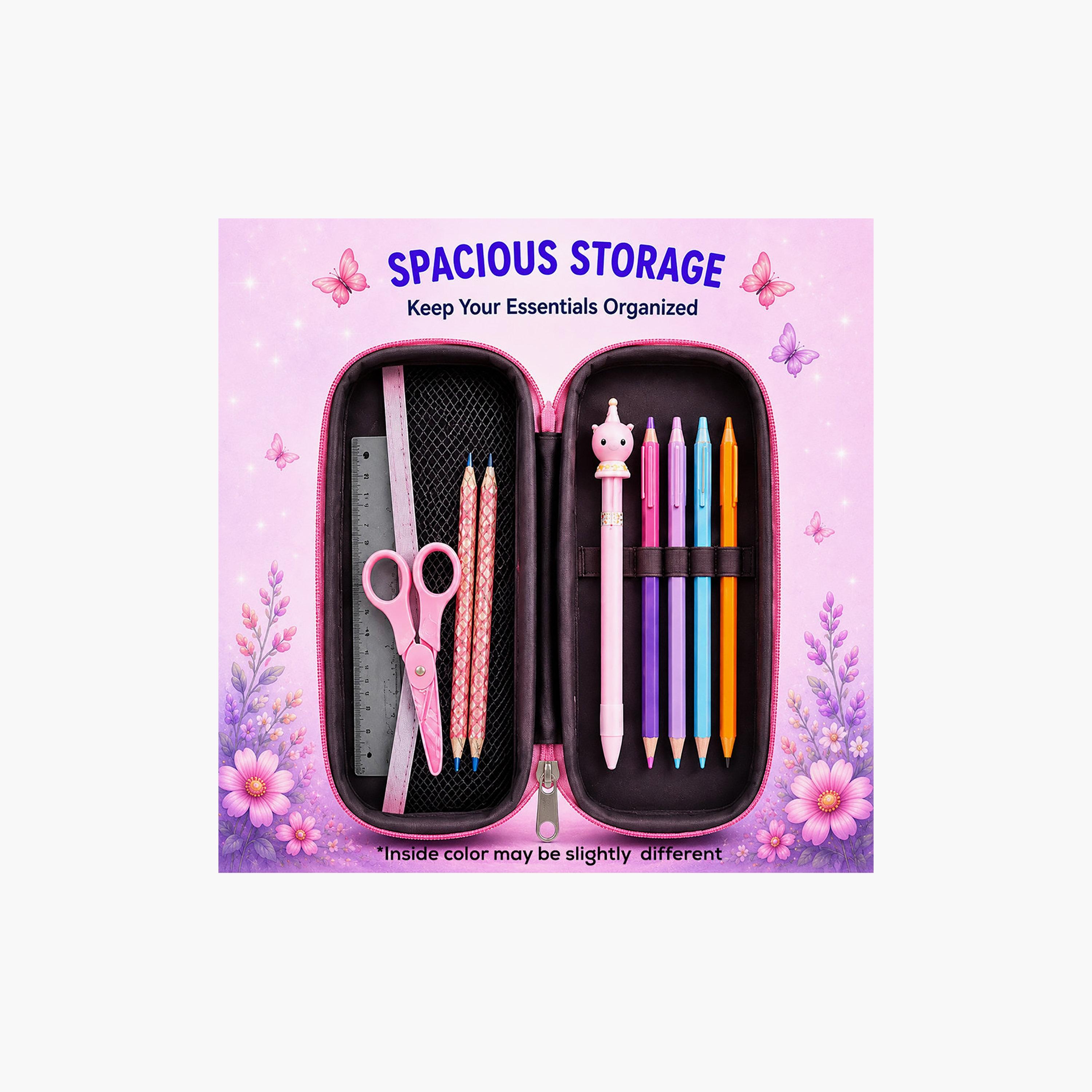 مقلمة بسحاب برسمة الأميرة من كوكوبي - EVC-school-stationery-pencilcases-image-4
