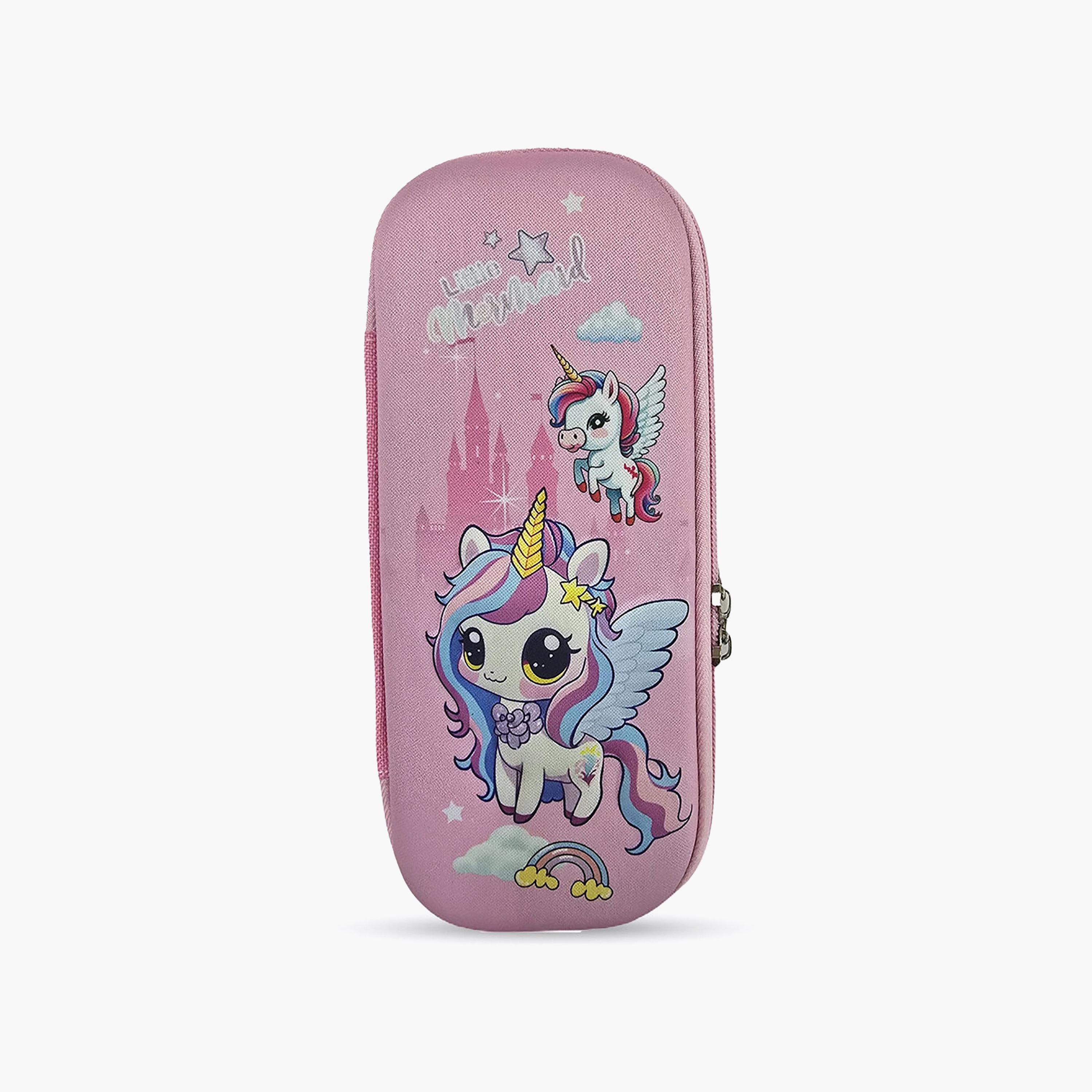 Cocobee Little Unicorns Pencil Case with Zip Closure - EVC-school-stationery-pencilcases-image-1