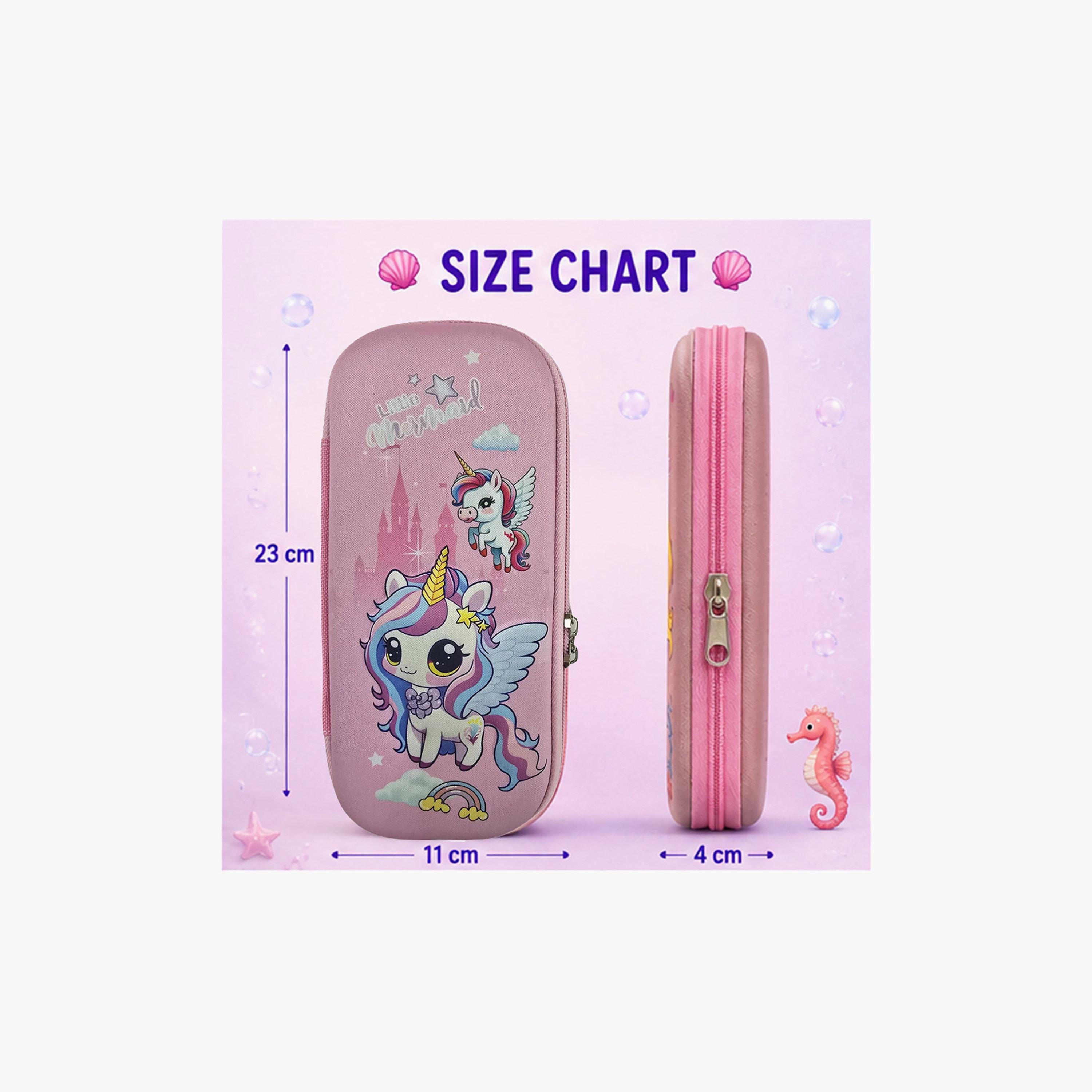 مقلمة بسحاب برسمة وحيد القرن الصغير من كوكوبي - EVC-school-stationery-pencilcases-image-6