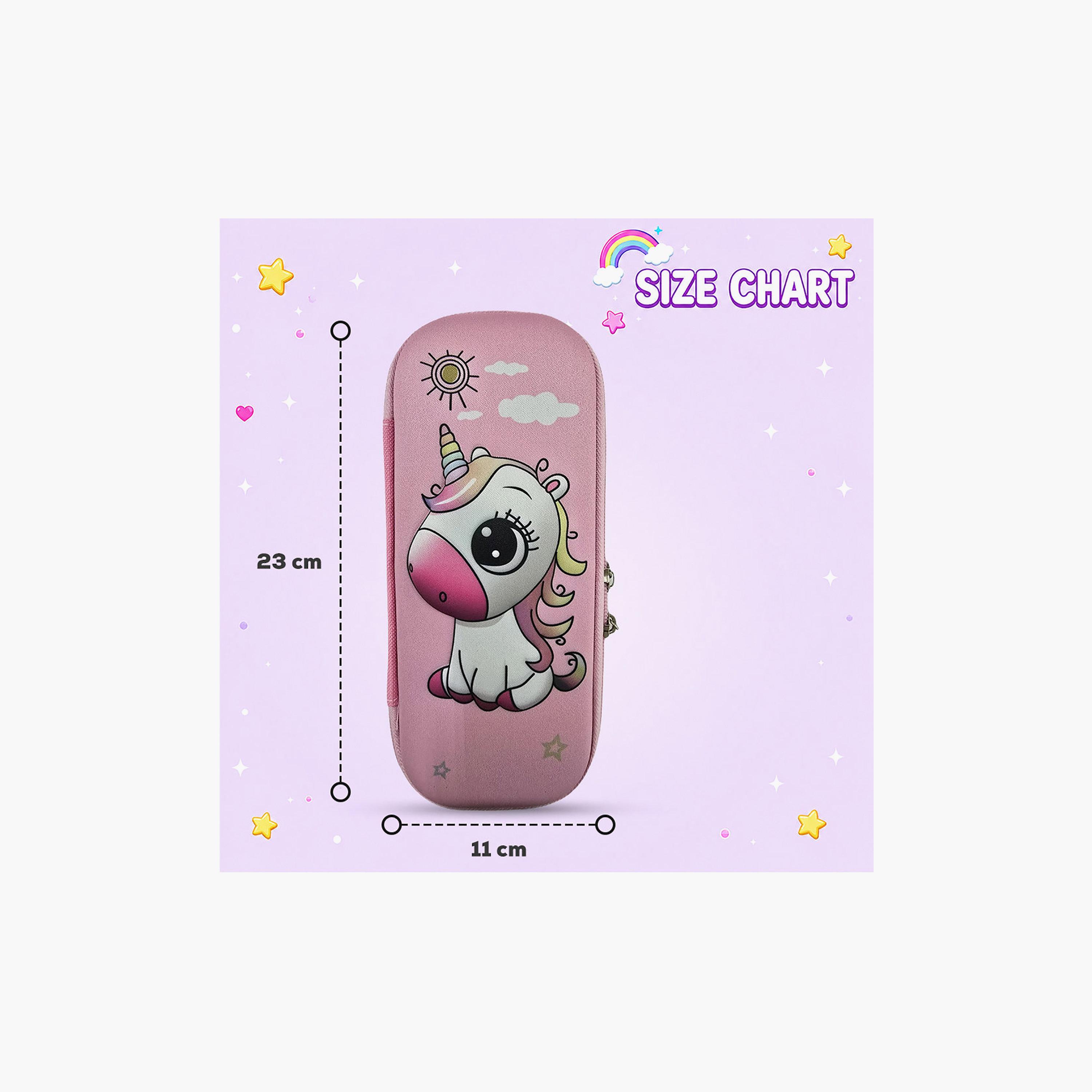 Cocobee Unicorn in the Sky Pencil Case with Zip Closure - EVC-school-stationery-pencilcases-image-5