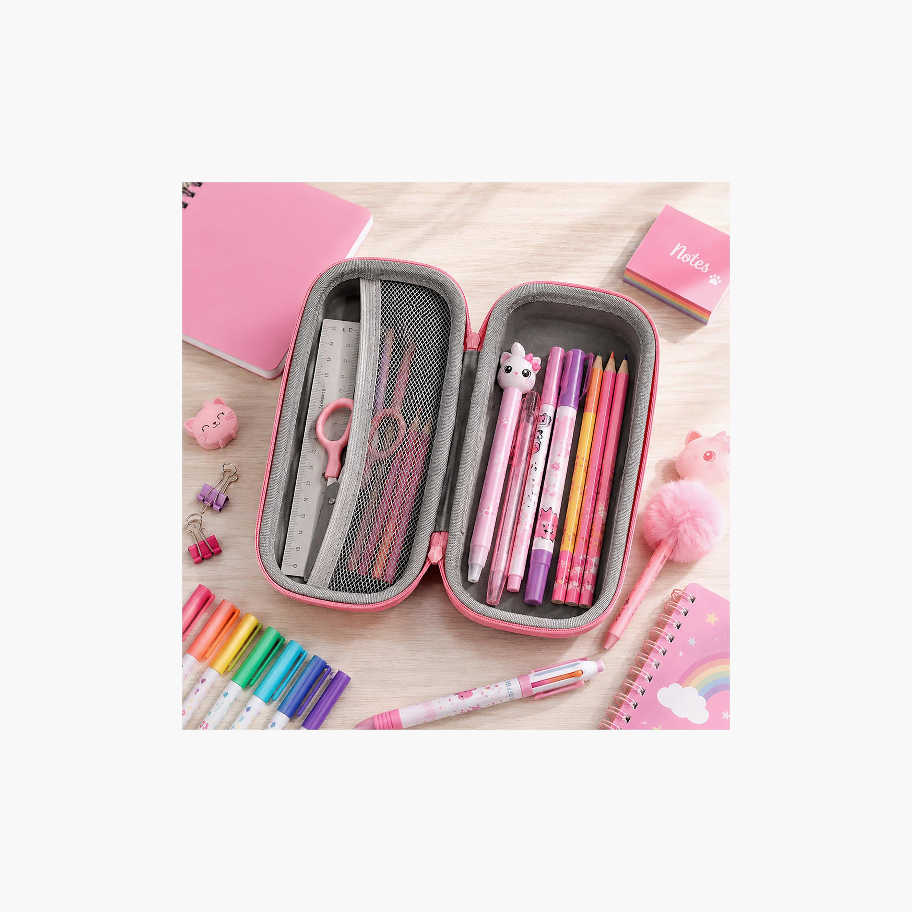 مقلمة بسحاب بتصميم الزهور اللطيفة من كوكوبي - EVC-school-stationery-pencilcases-image-3