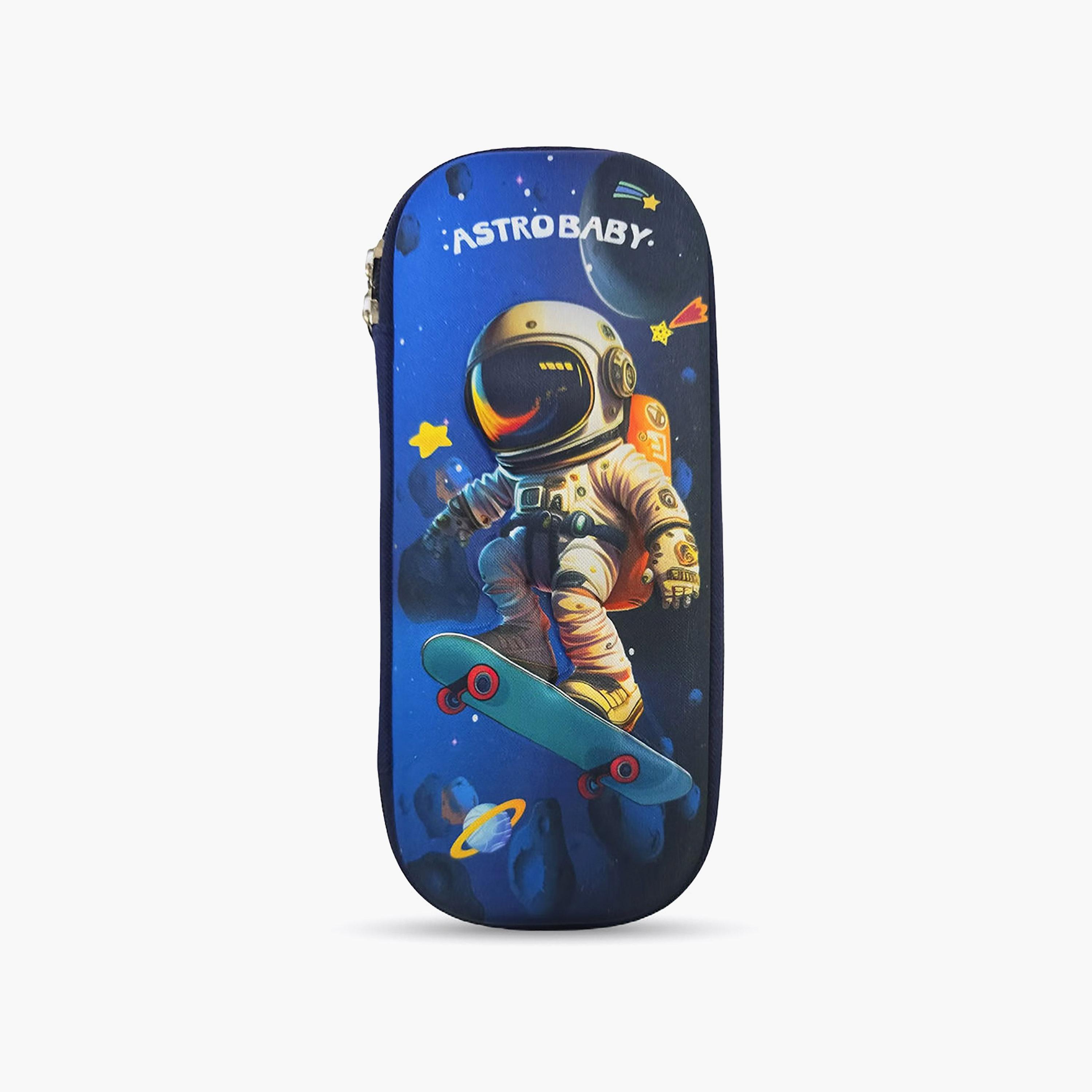 Cocobee Astro Baby Pencil Case with Zip Closure - EVC-school-stationery-pencilcases-image-1