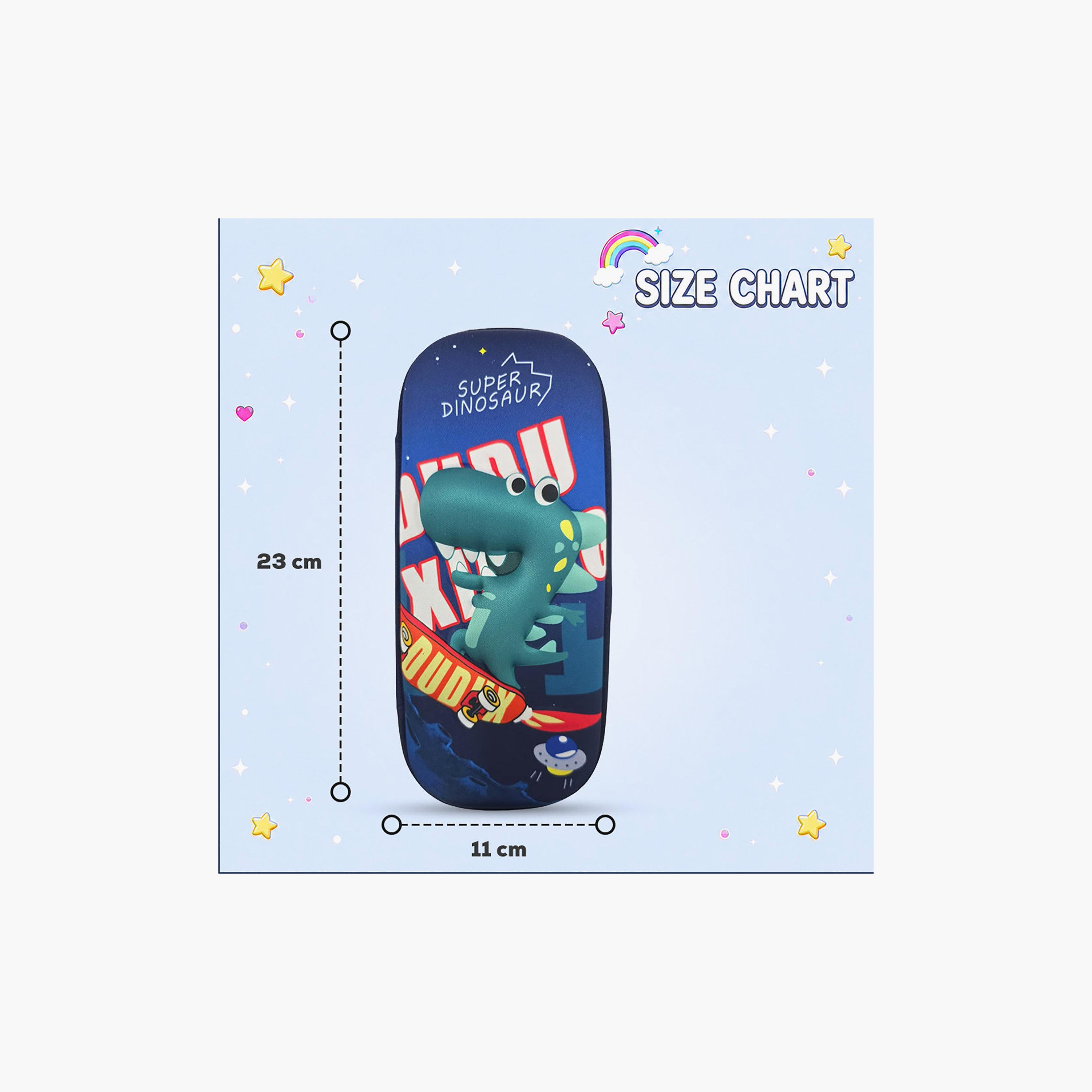 Cocobee Super Dino Pencil Case with Zip Closure - EVC-school-stationery-pencilcases-image-5