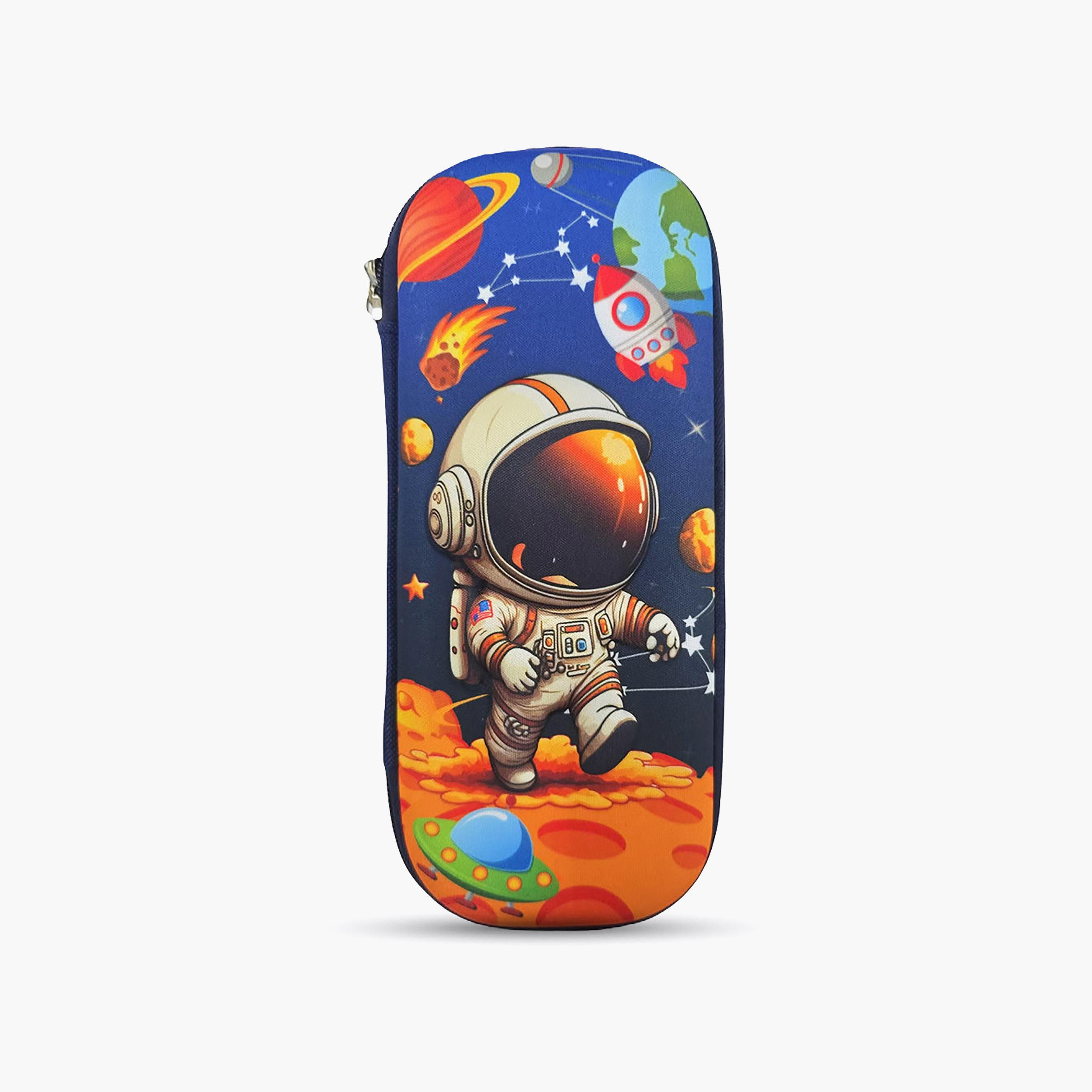 مقلمة بسحاب برسمة رائد الفضاء من كوكوبي - EVC-school-stationery-pencilcases-image-1