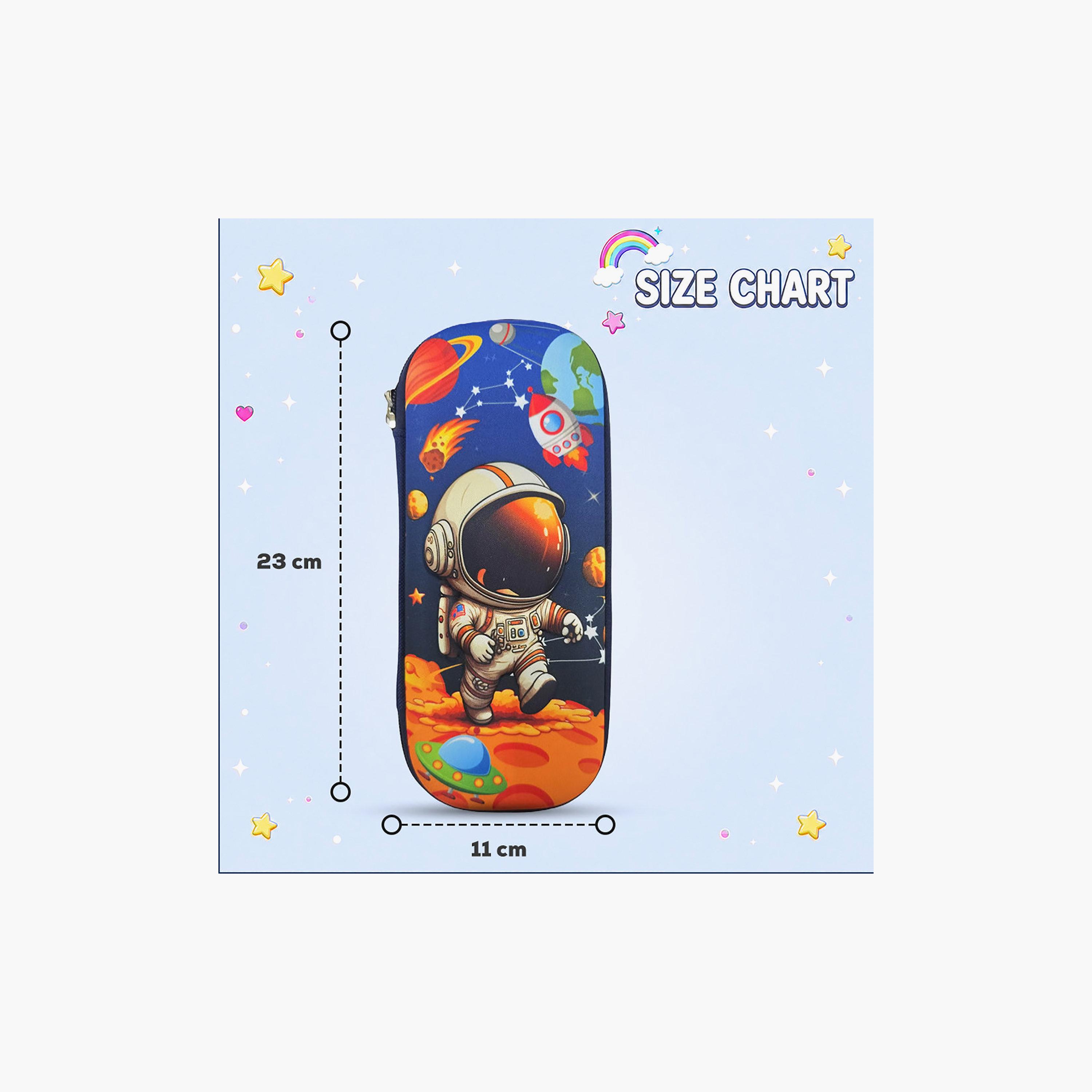 Cocobee Astronaut Pencil Case with Zip Closure - EVC-school-stationery-pencilcases-image-5