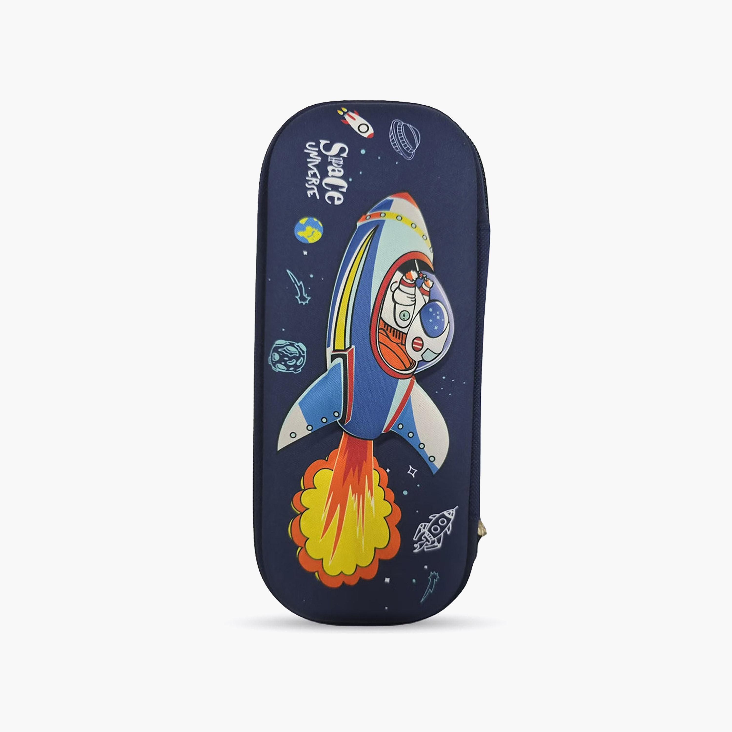 مقلمة بسحاب بتصميم عالم الفضاء من كوكوبي - EVC-school-stationery-pencilcases-image-1