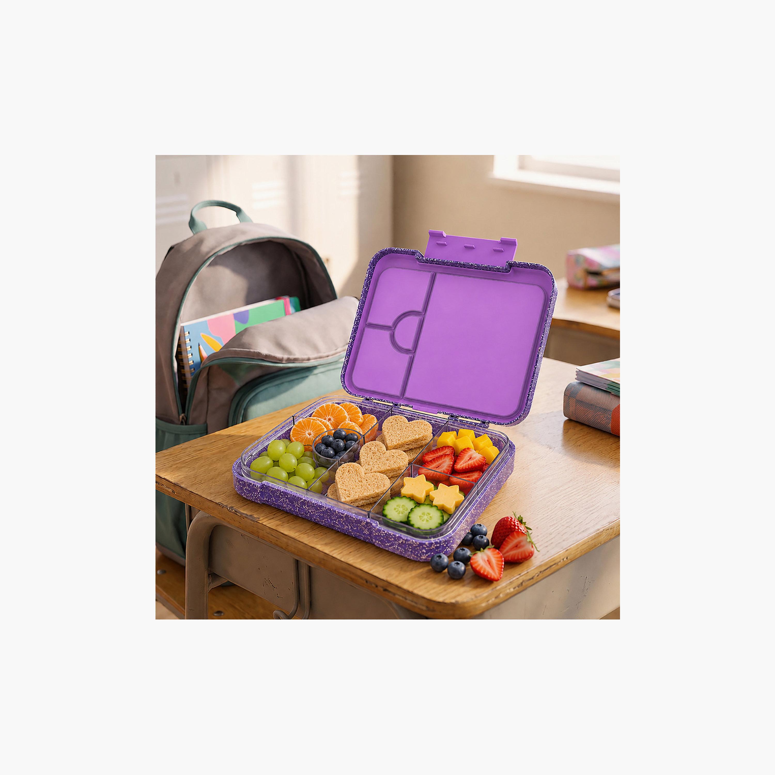 Starmarz Glitter 2-Piece Bento Lunch Box Set for 2-5 with Unicorn Water Bottle - 480 ml-school-lunchessentials-sets-image-8