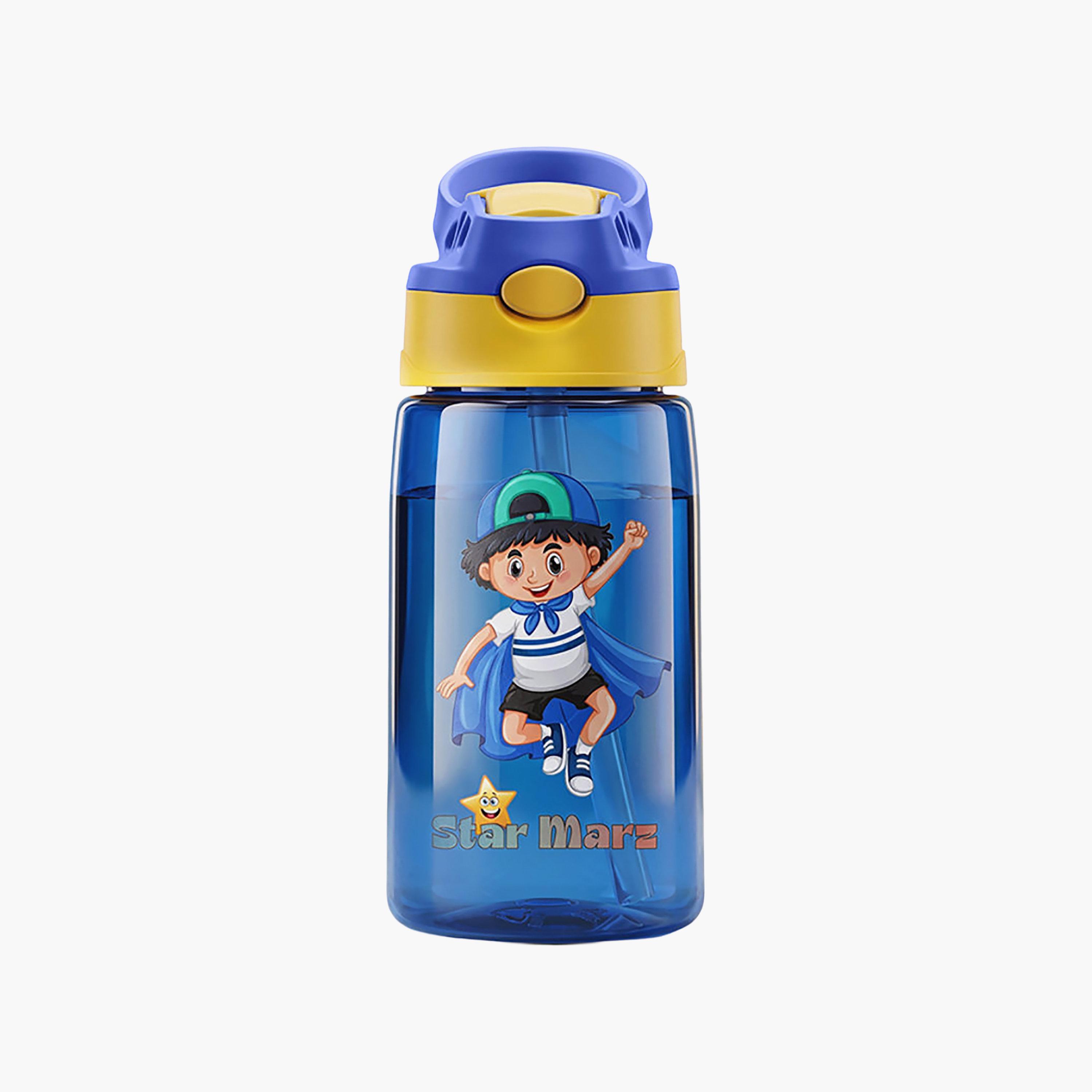 Starmarz Glitter 2-Piece Bento Lunch Box Set for 2-5 with Space Water Bottle - 480 ml-school-lunchessentials-sets-image-3