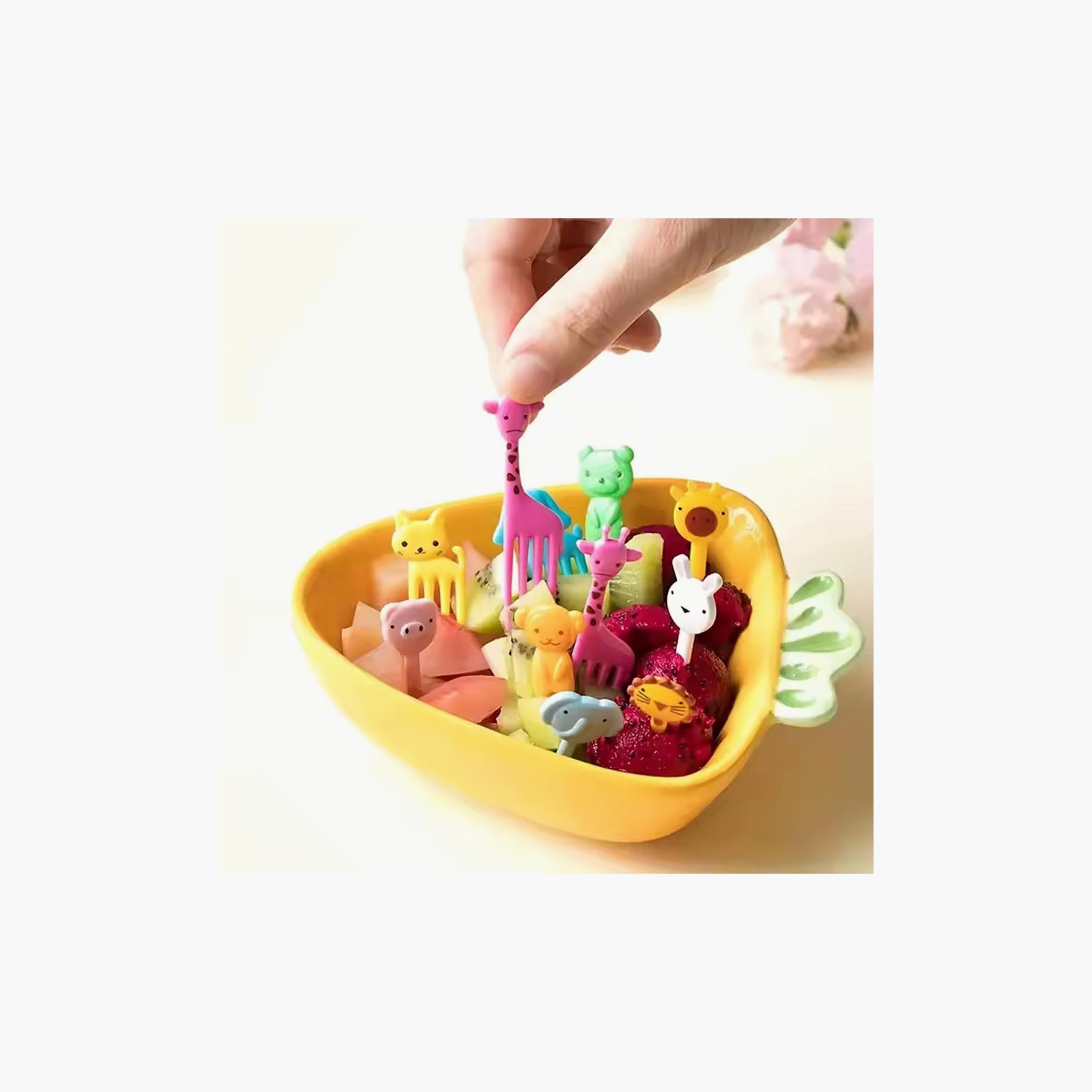 Star Babies 10-Piece Animal Fruit Picks-baby-feeding-mealtimeessentials-image-4