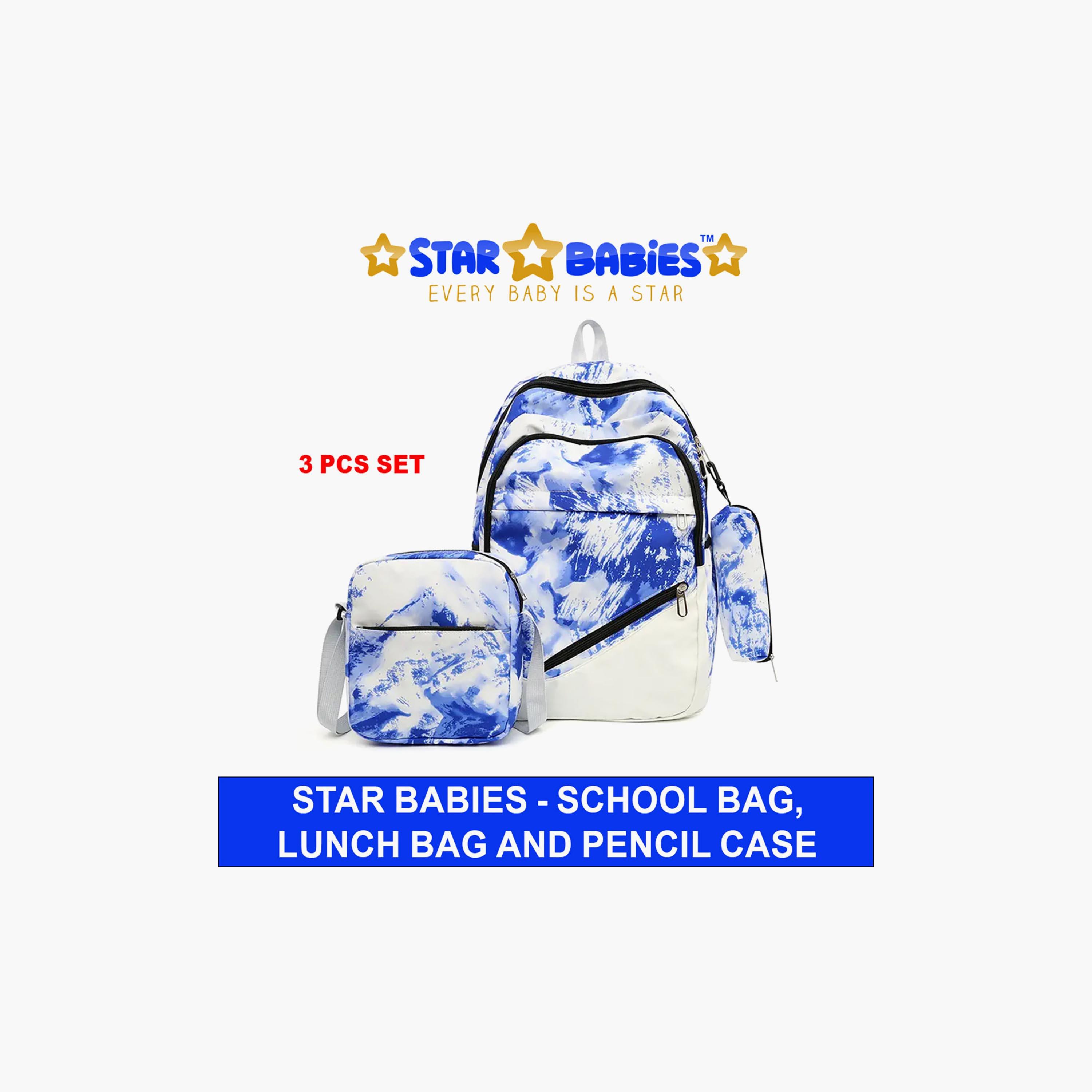 Star Babies Printed 3-Piece School Backpack Set for 5-8 Yrs with Lunch Bag & Pencil Case-school-bagsandbackpacks-backpacks-image-8