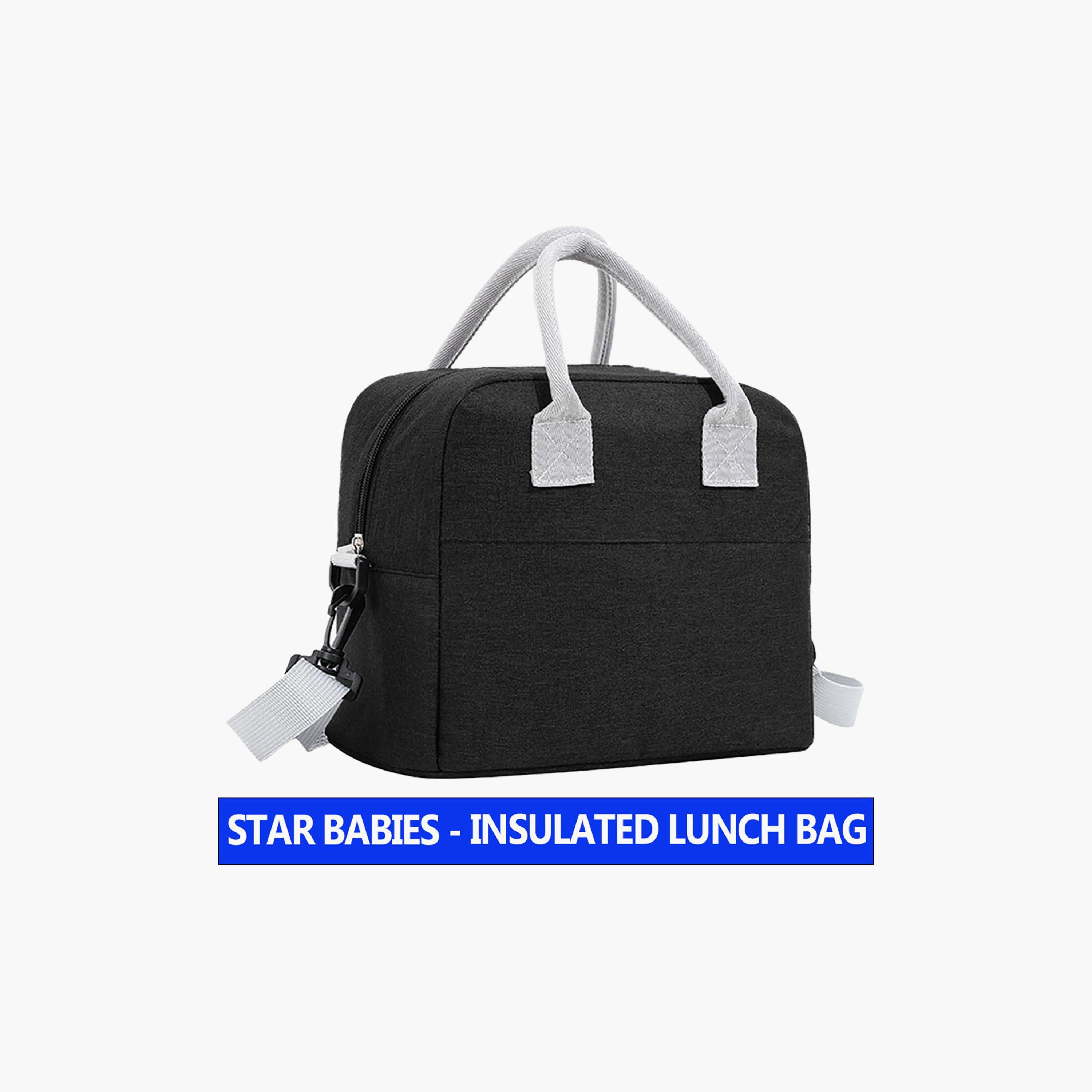 Star Babies Plain Insulated Lunch Bag for 3-5 Yrs with Carry Handles-school-lunchessentials-lunchbags-image-2