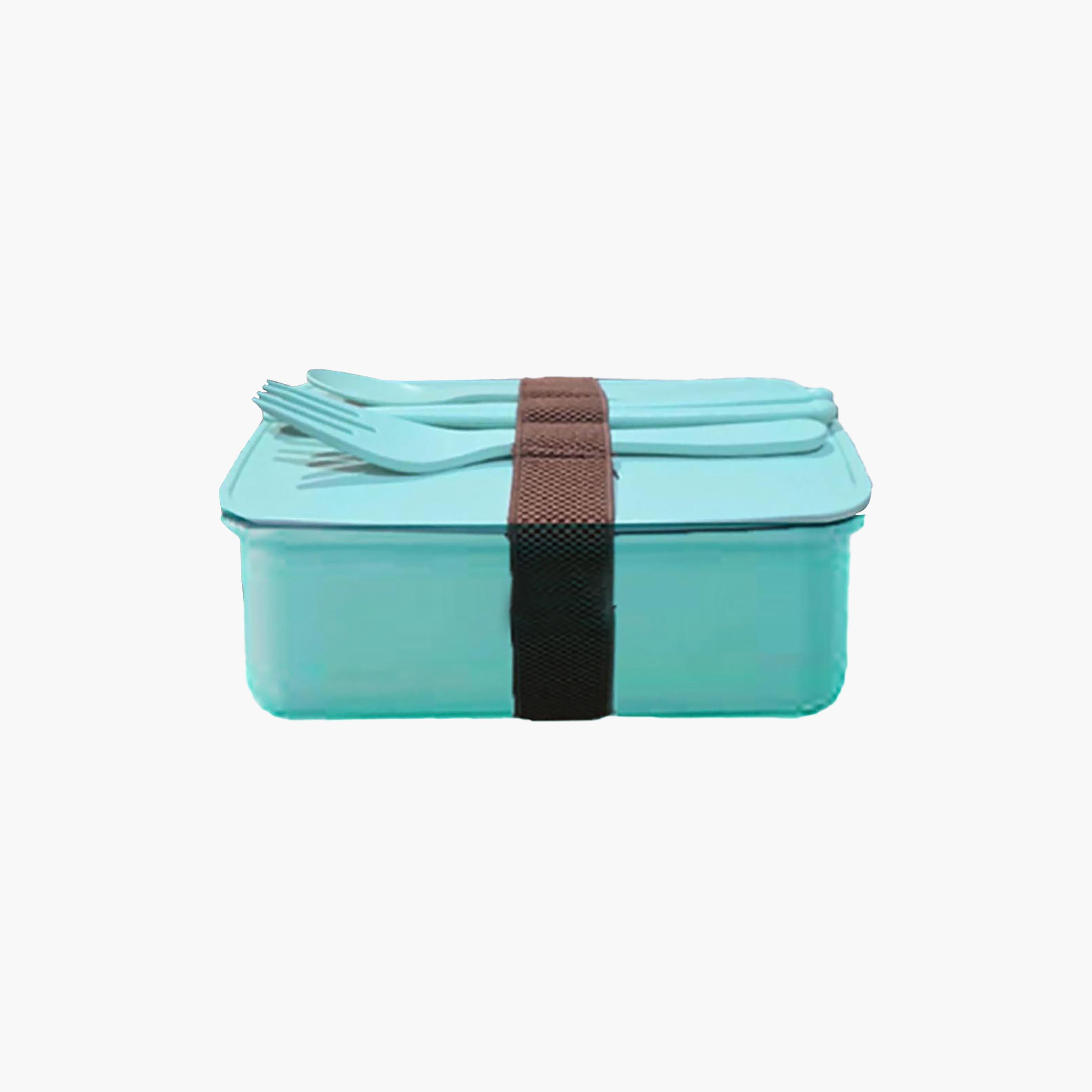 Star Babies Plain 2-Piece Inculcated Lunch Bag Set for 5-8 Yrs with Lunch Box & Cutlery-school-lunchessentials-sets-image-4
