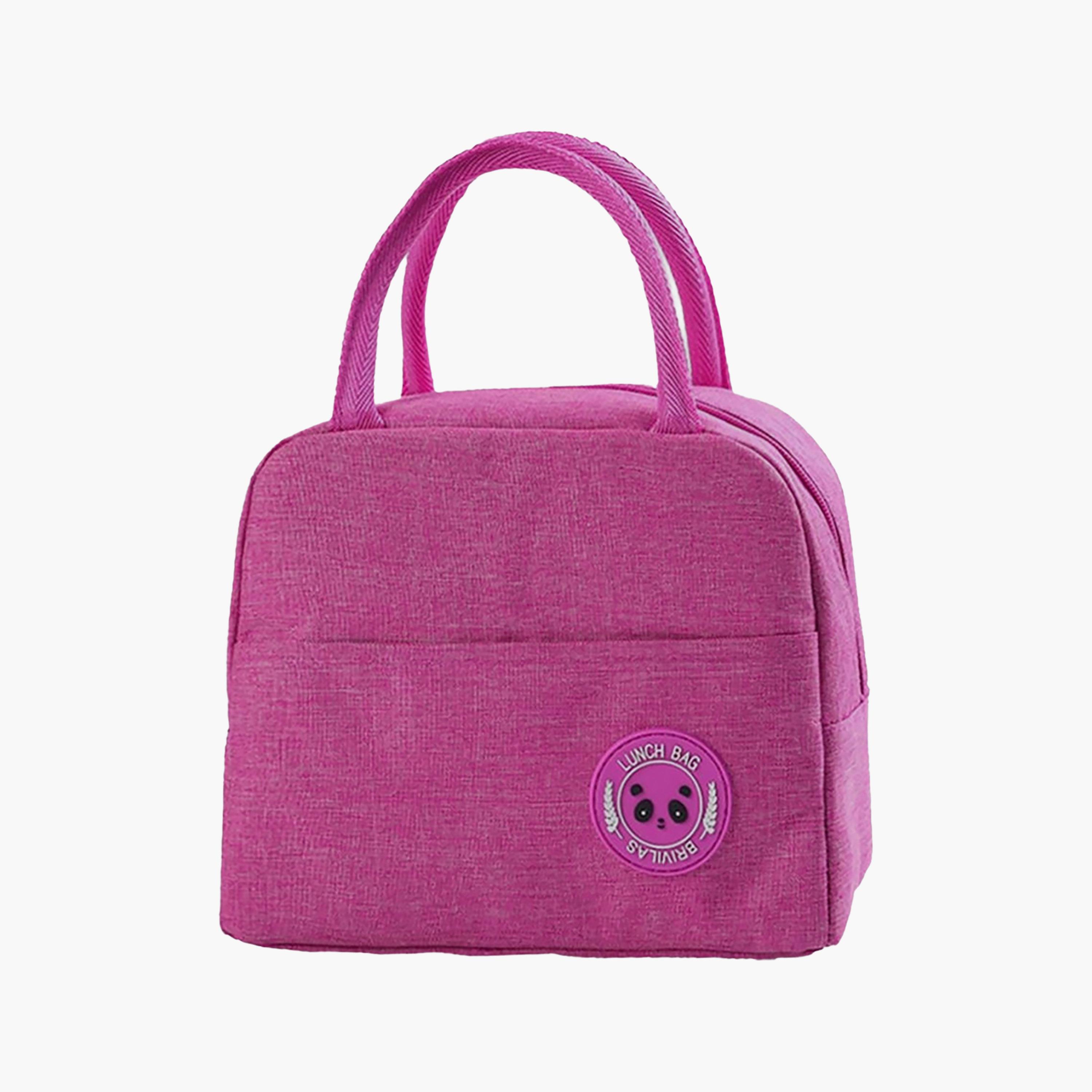 Star Babies Plain 2-Piece Insulated Lunch Bag Set for 5-8 Yrs with Cutlery-school-lunchessentials-sets-image-3