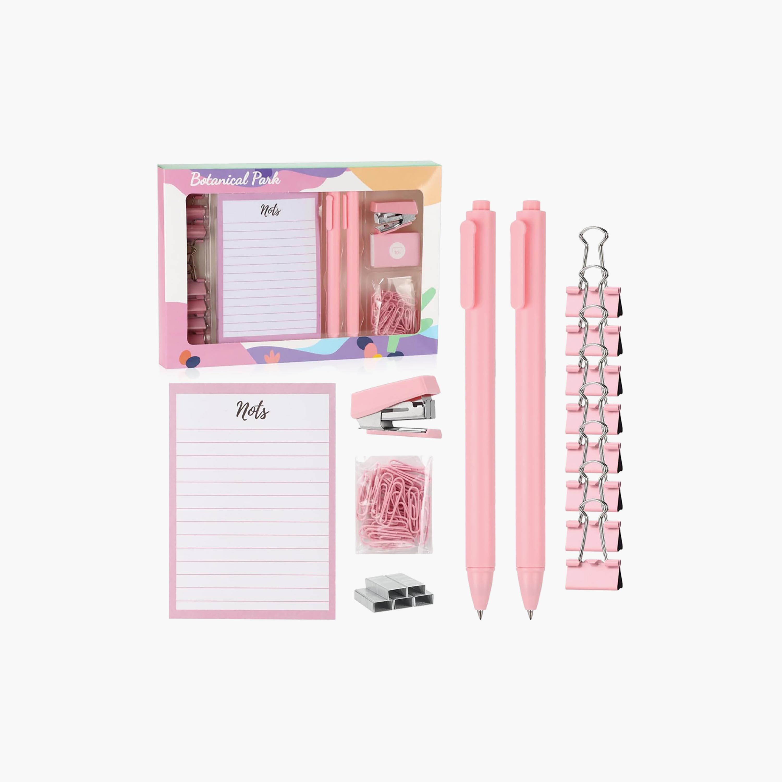 Star Babies Botanical Park Stationery Set with Notebook & Pencil-school-stationery-sets-image-1