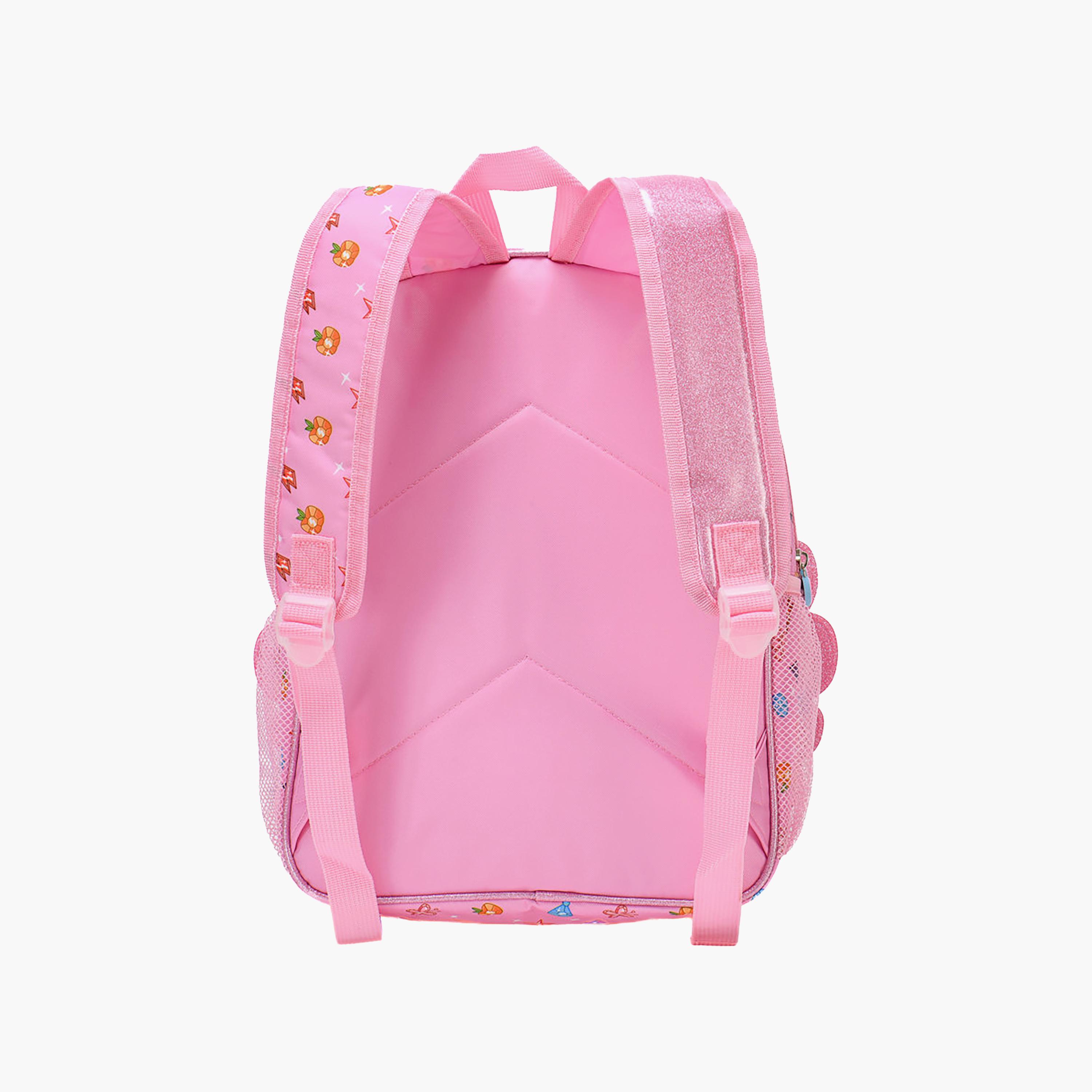 Bamboo Bark My Little Pony Backpack for Girls 3-8 Yrs with 2 Zipper Compartment - 14 Inch-school-bagsandbackpacks-backpacks-image-5