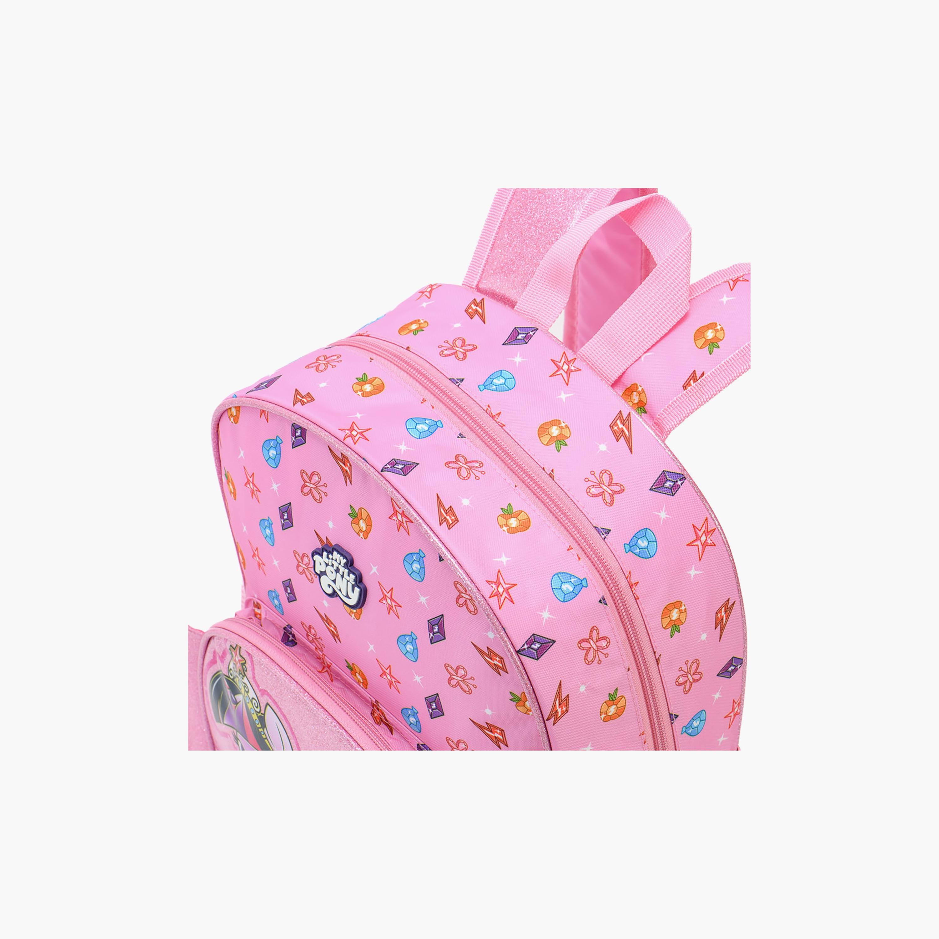 Bamboo Bark My Little Pony Backpack for Girls 3-8 Yrs with 2 Zipper Compartment - 14 Inch-school-bagsandbackpacks-backpacks-image-7