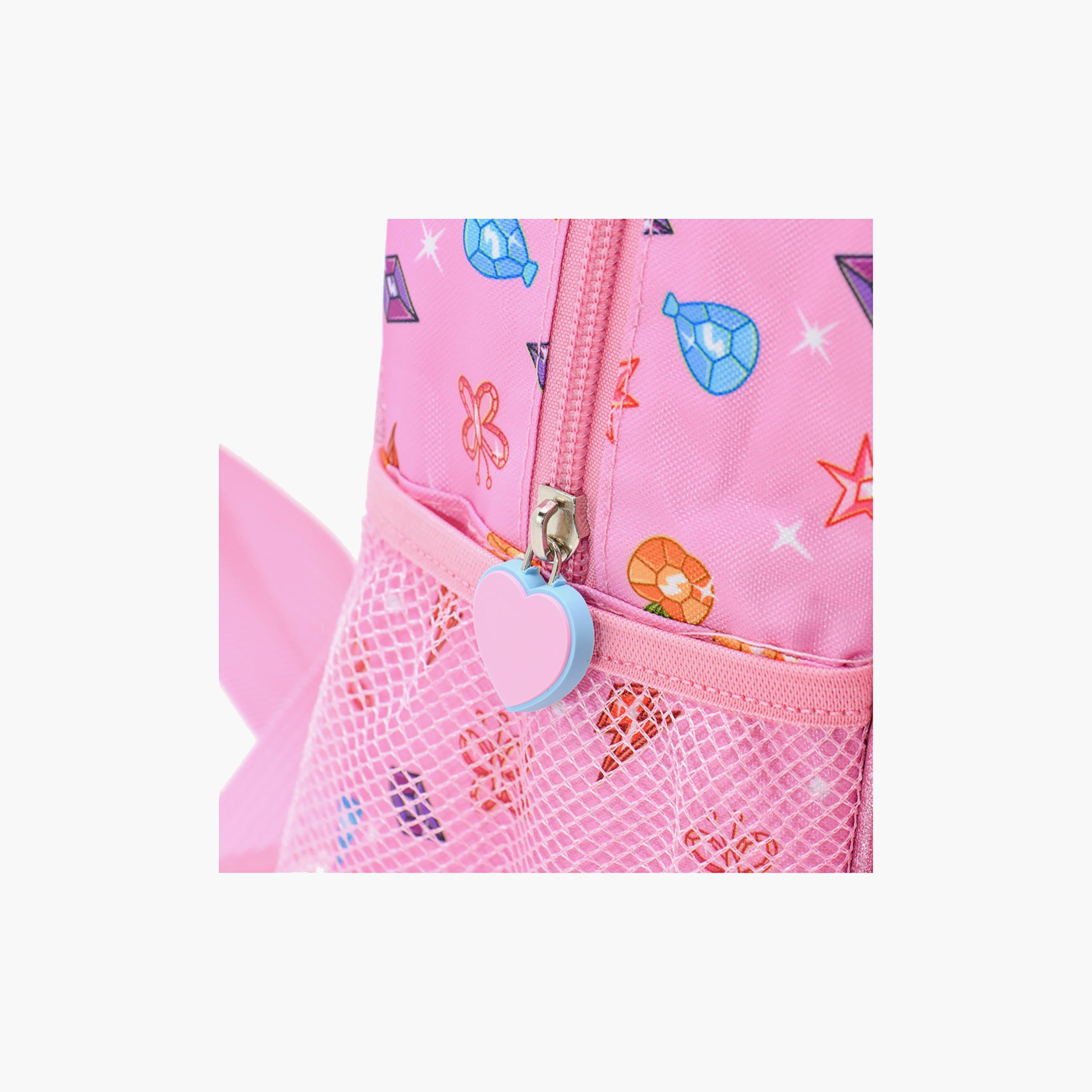 Bamboo Bark My Little Pony Backpack for Girls 3-8 Yrs with 2 Zipper Compartment - 14 Inch-school-bagsandbackpacks-backpacks-image-8