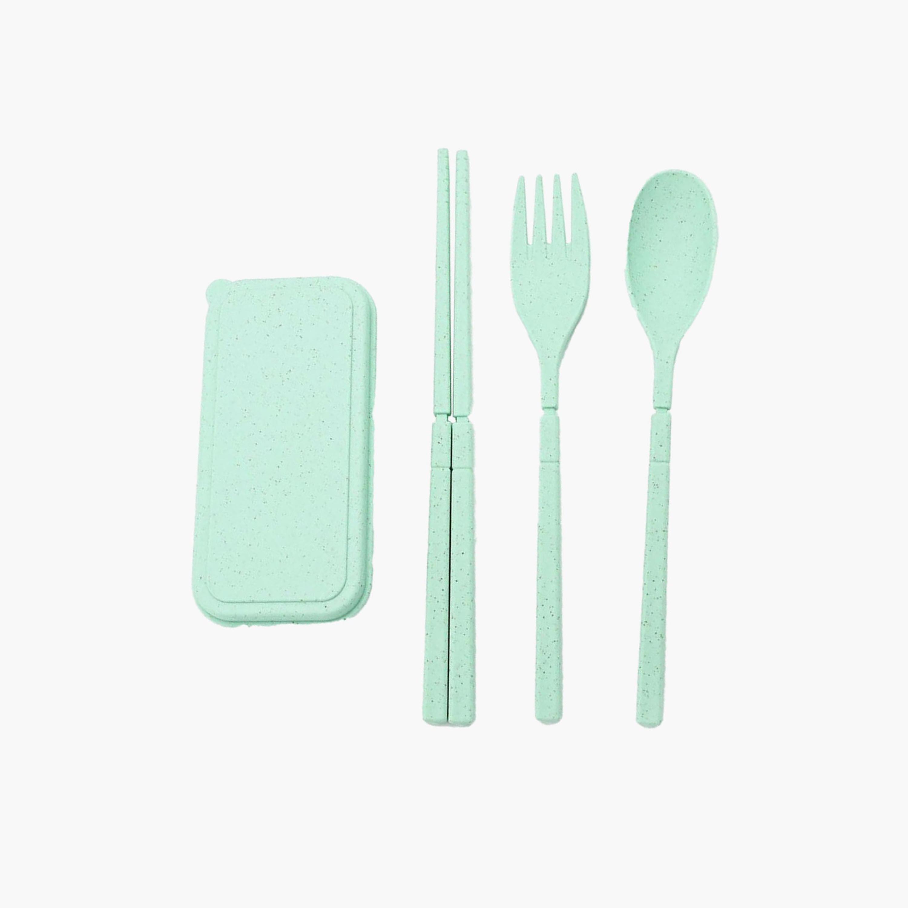 Star Babies 4-Piece Organic Mini Fork & Spoon with Chopstick & Storage Case Set-baby-feeding-mealtimeessentials-image-8