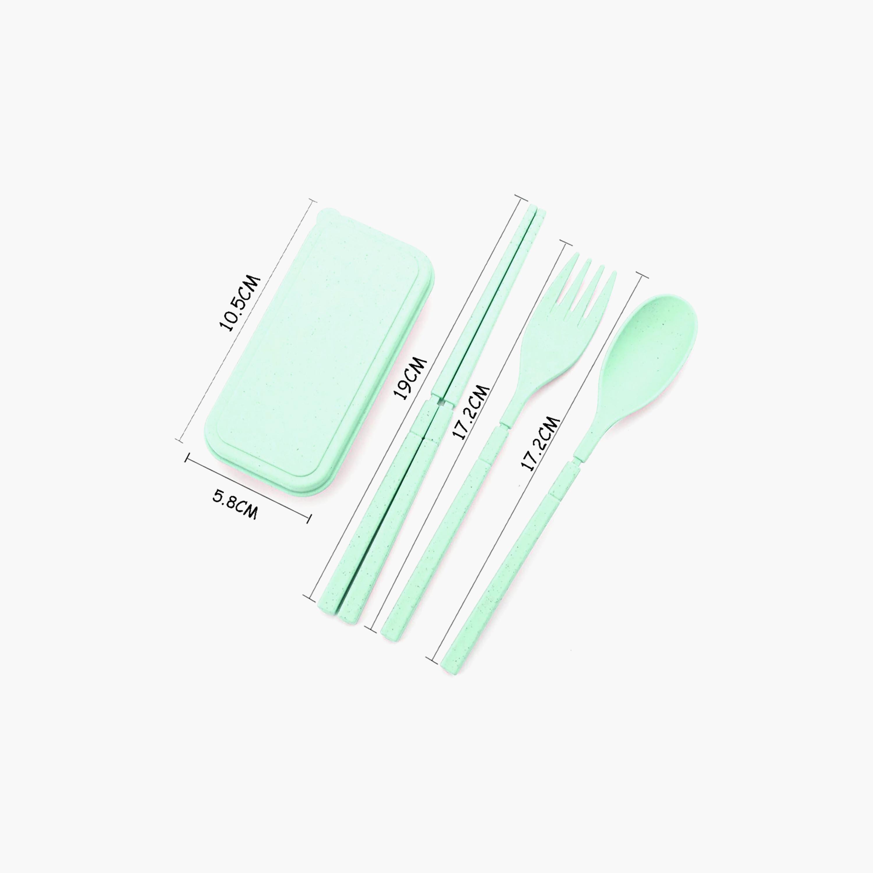 Star Babies 4-Piece Organic Mini Fork & Spoon with Chopstick & Storage Case Set-baby-feeding-mealtimeessentials-image-14